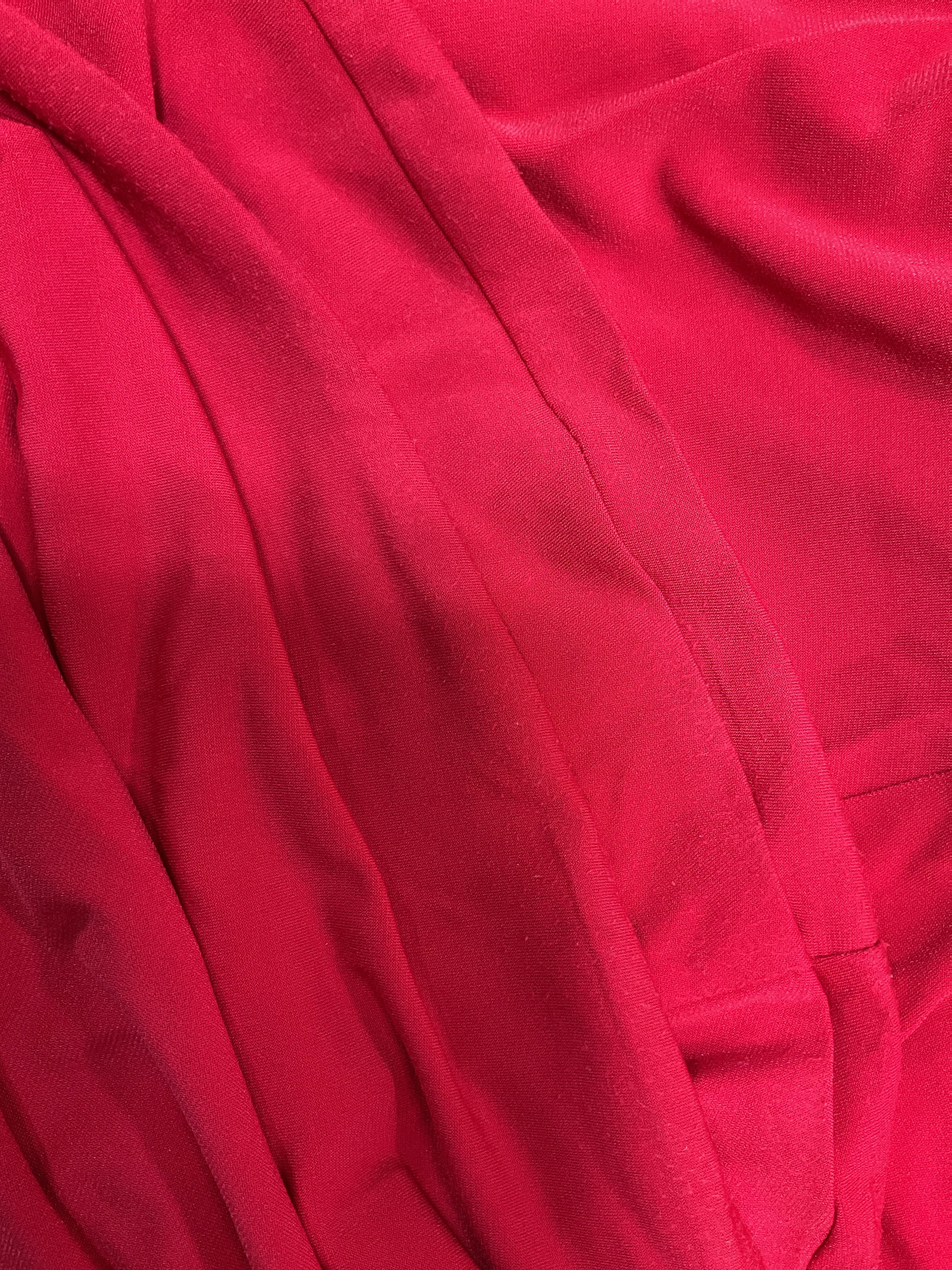 Illegal Halter Gown In Red - Image 4