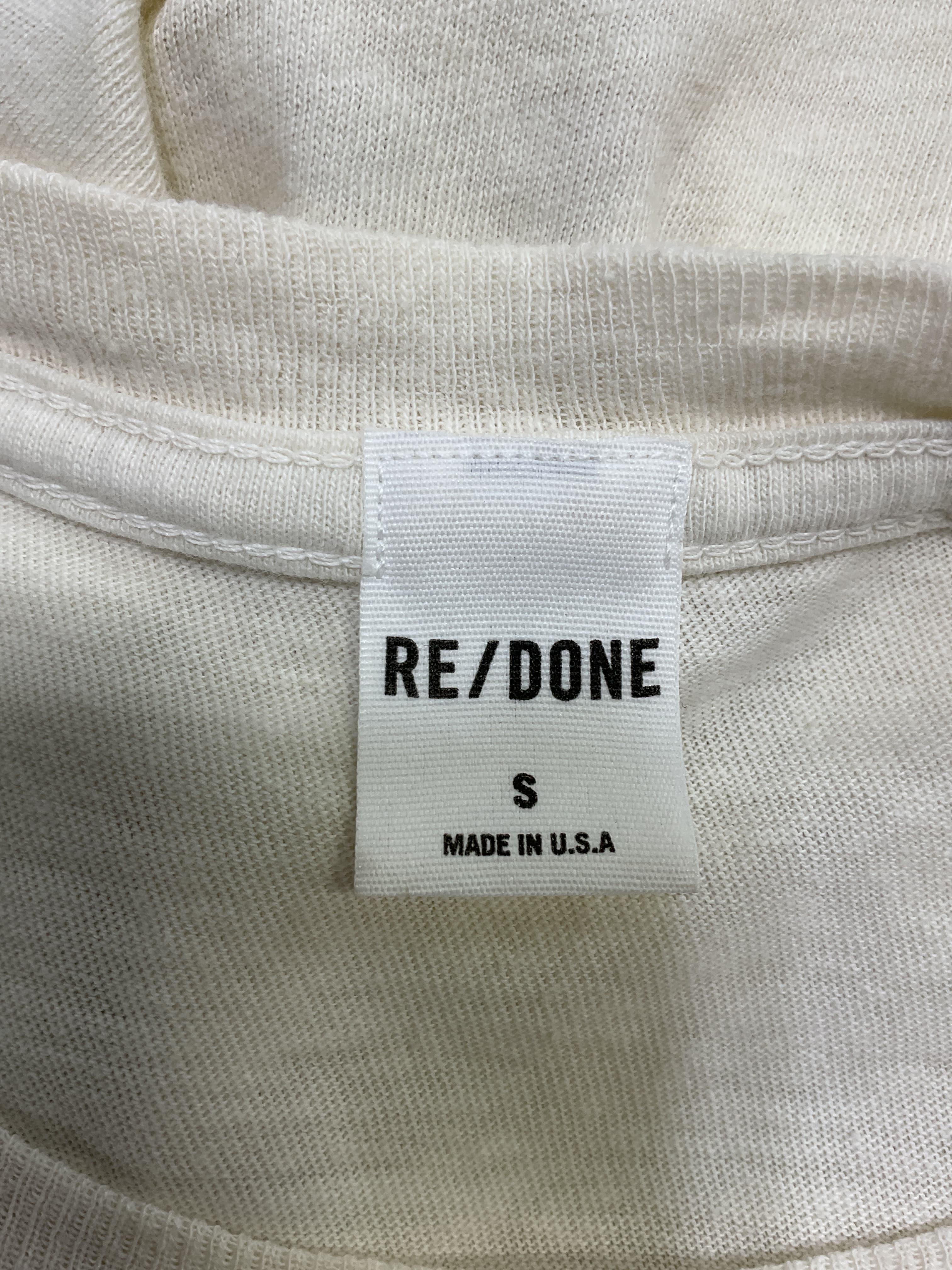 Rodeo Drive 70s Loose Tee In Vintage White - Image 2