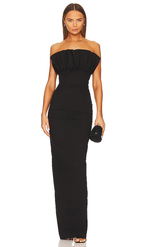 Noah Gown In Black - Image 1