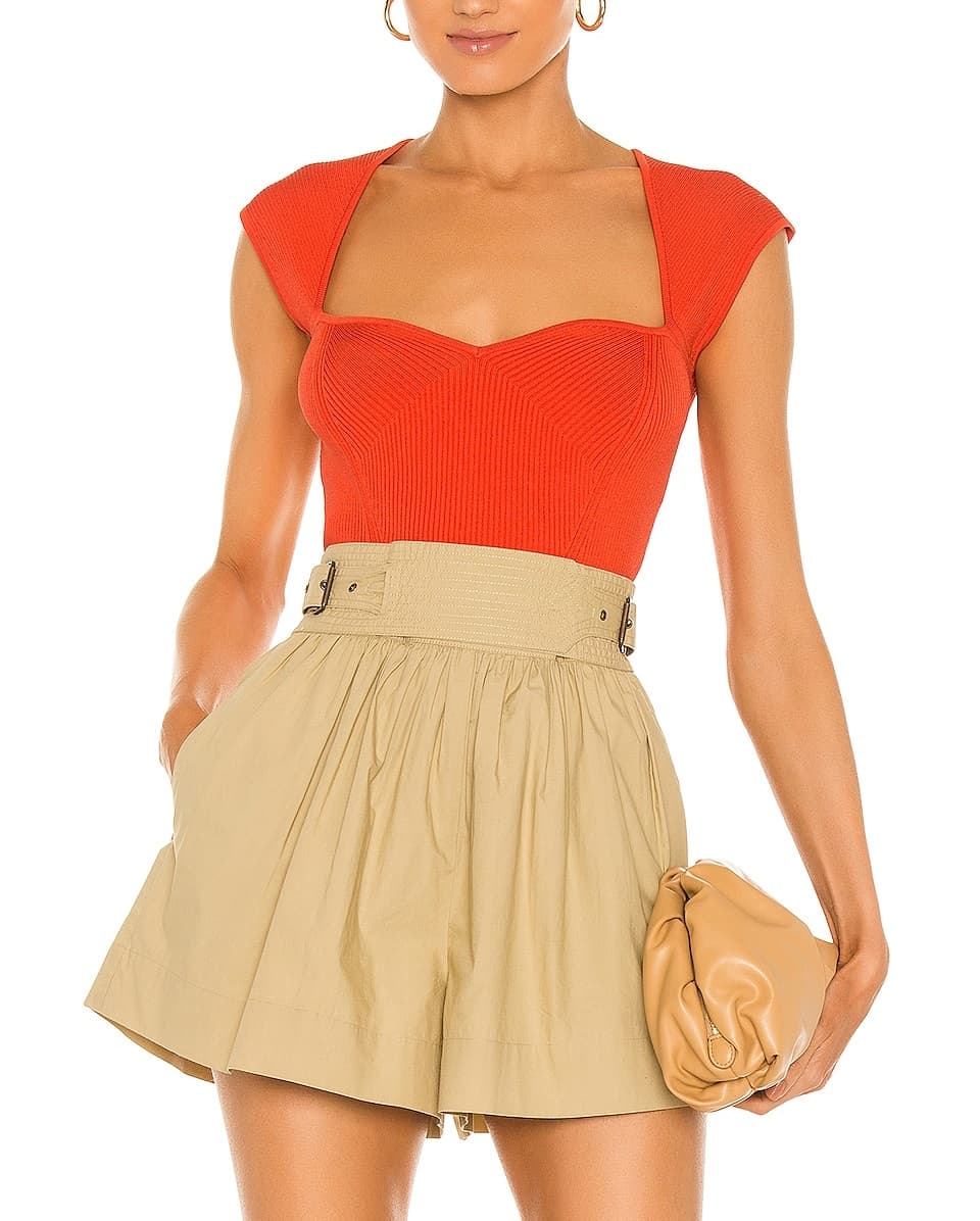 Abia Compact Cropped Tee - Image 1