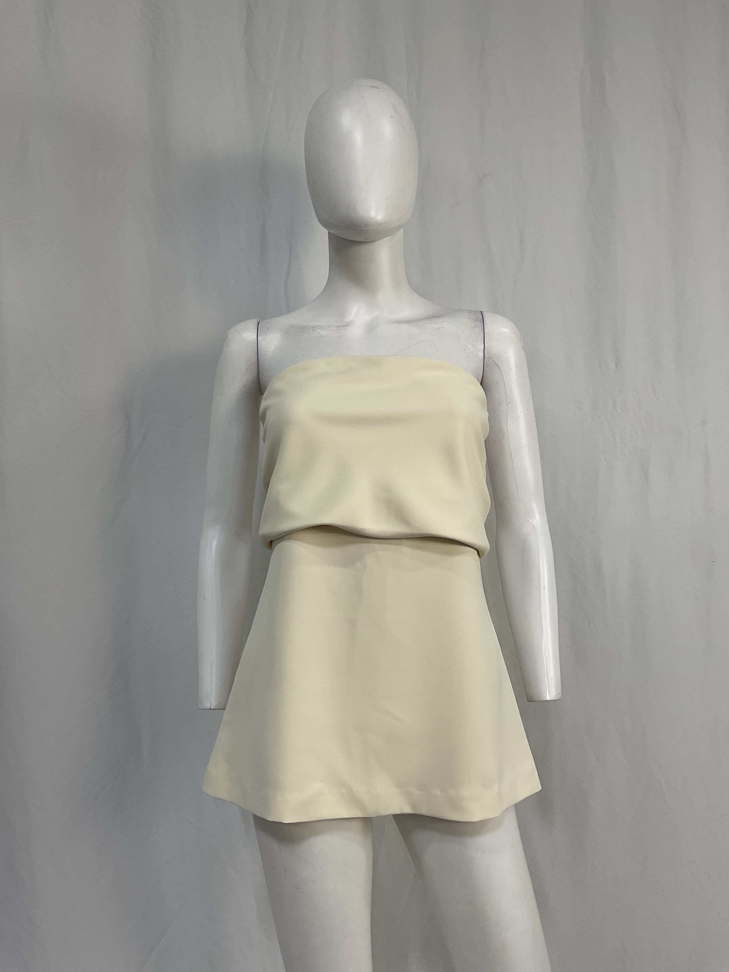 Coeur Strapless Top In Creme - Image 3