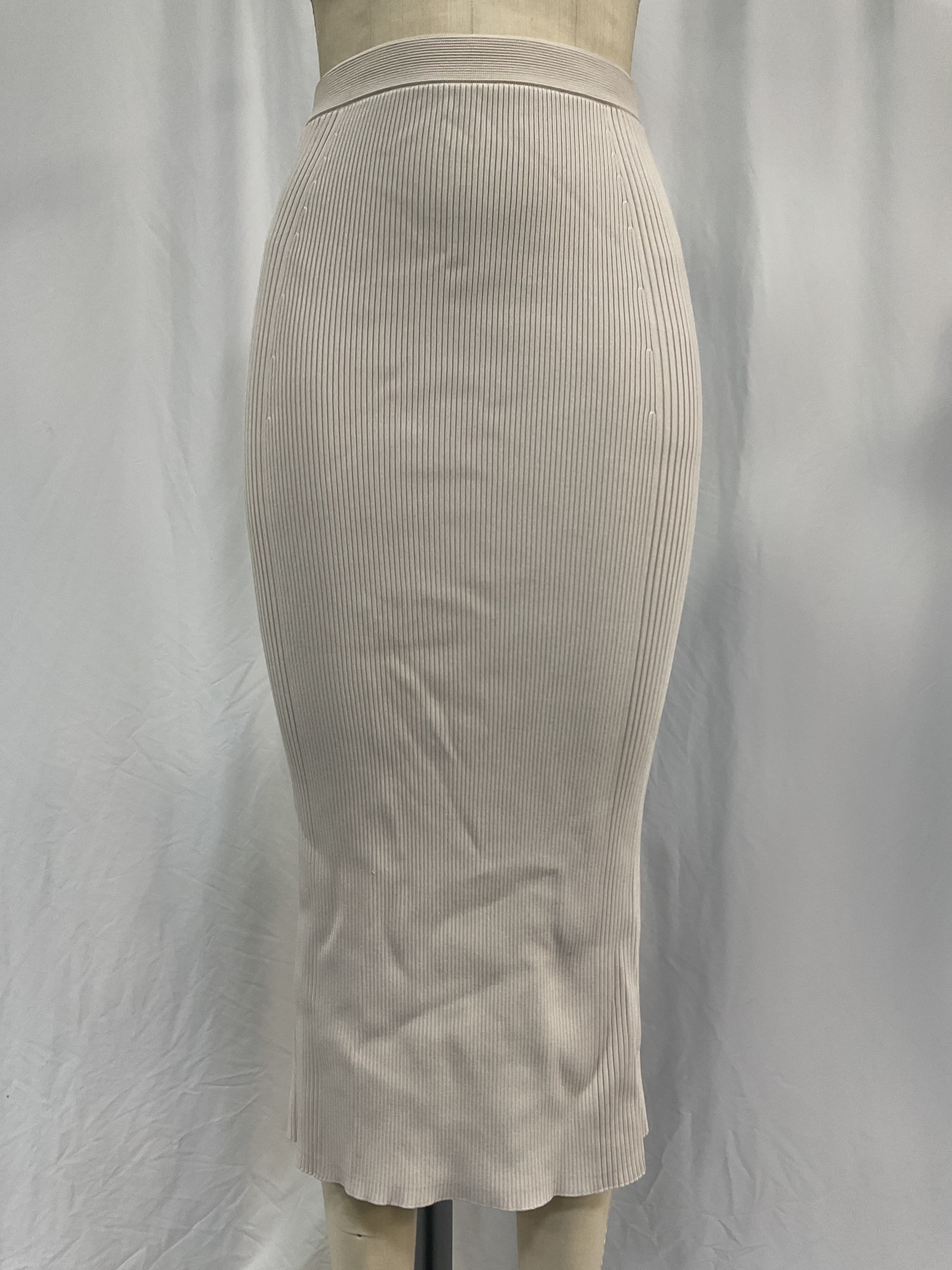 Brooklyn Compact Rib Midi Skirt - Image 2