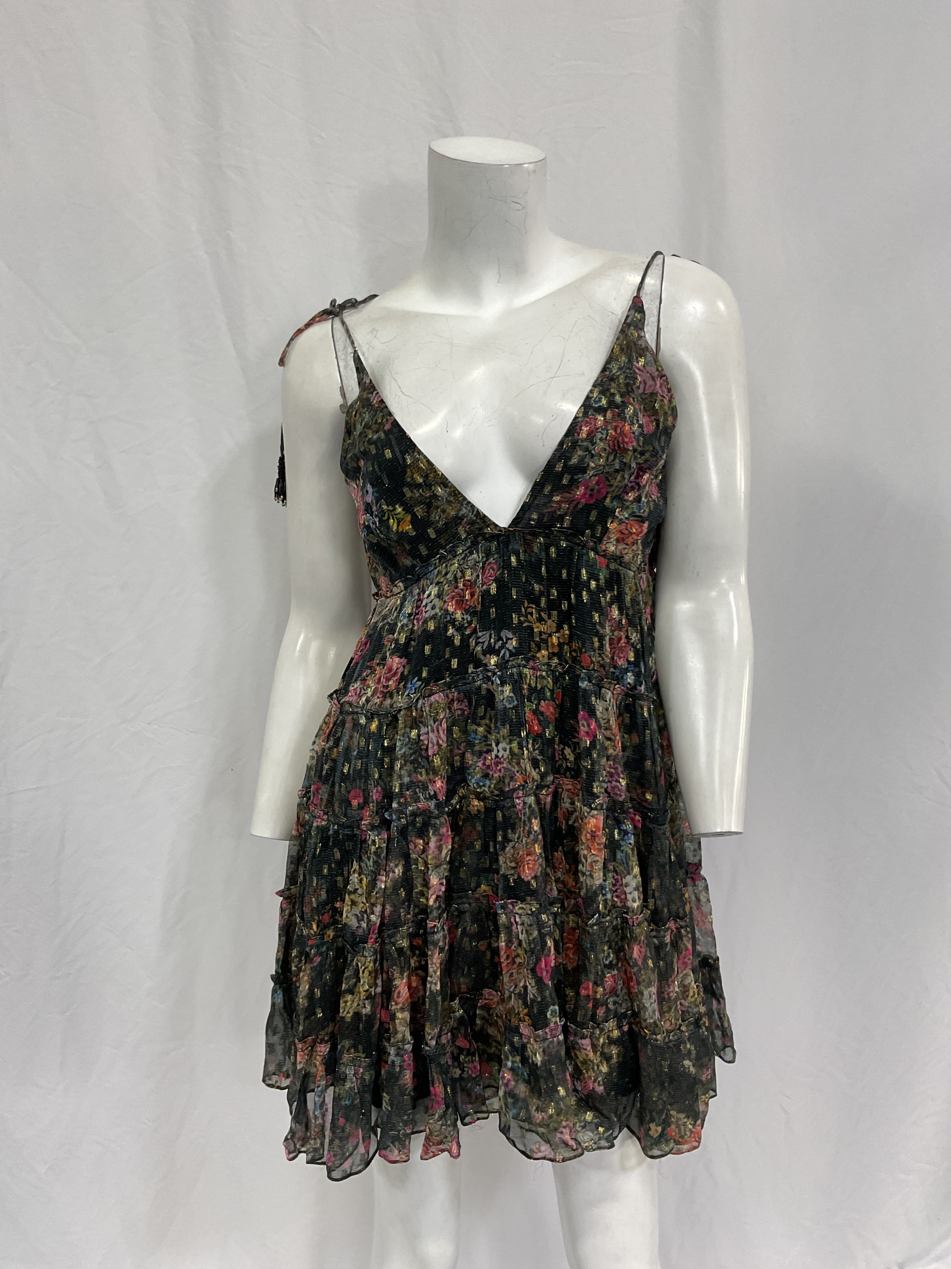 Jane Tier Mini Dress - Image 2