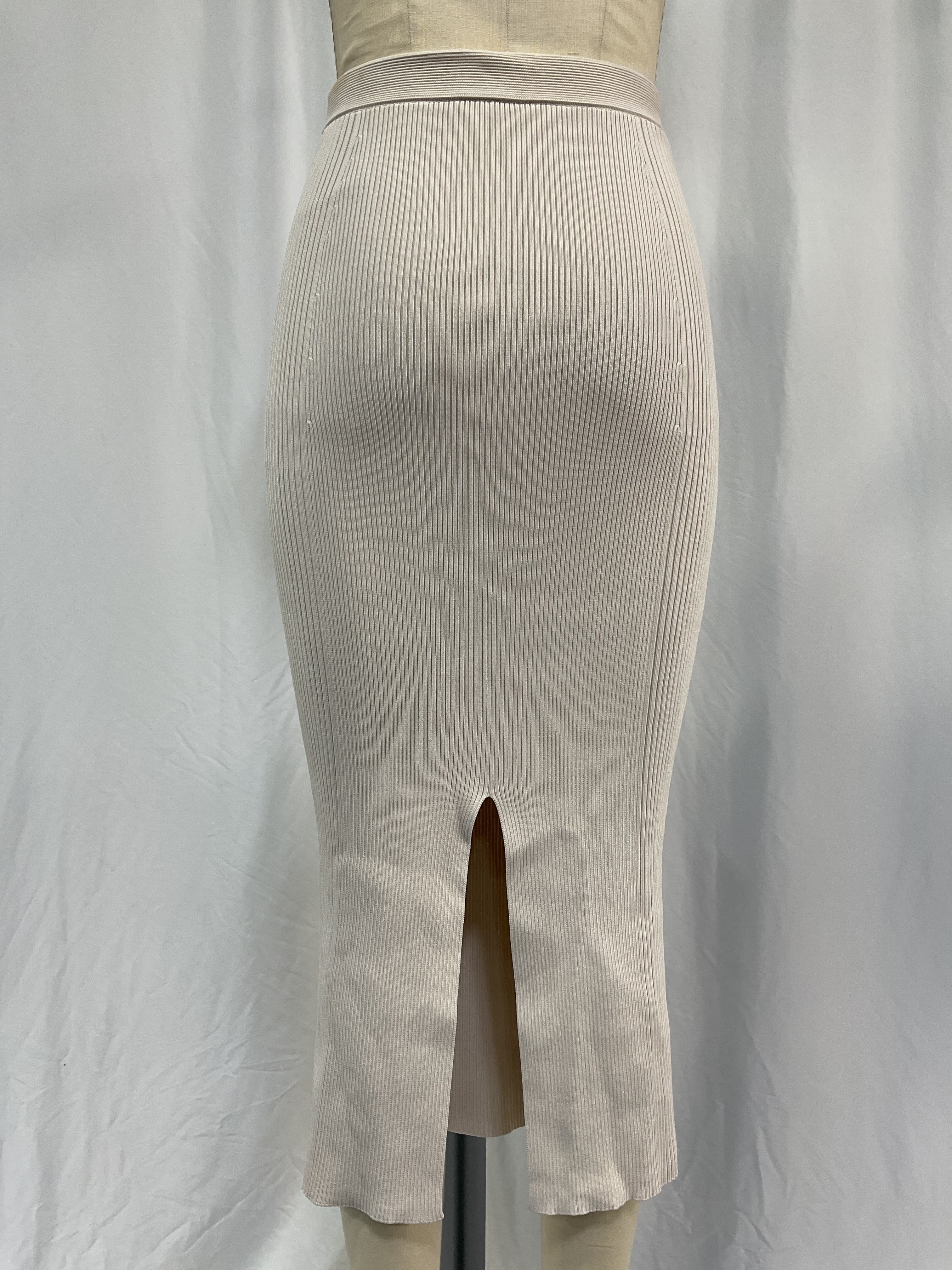 Brooklyn Compact Rib Midi Skirt - Image 3