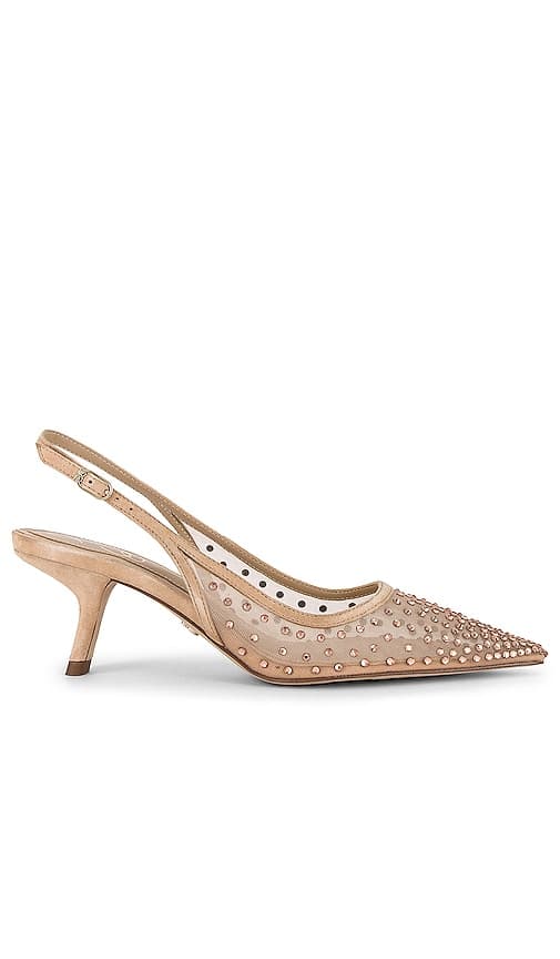 Bianka Sling Back In Beechwood - Image 1