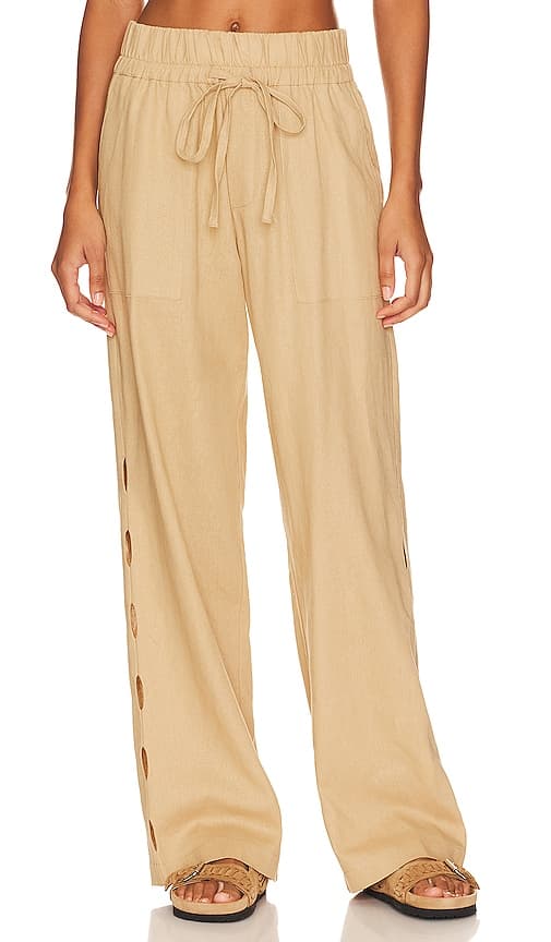 Stella Pants In True Khaki - Image 1