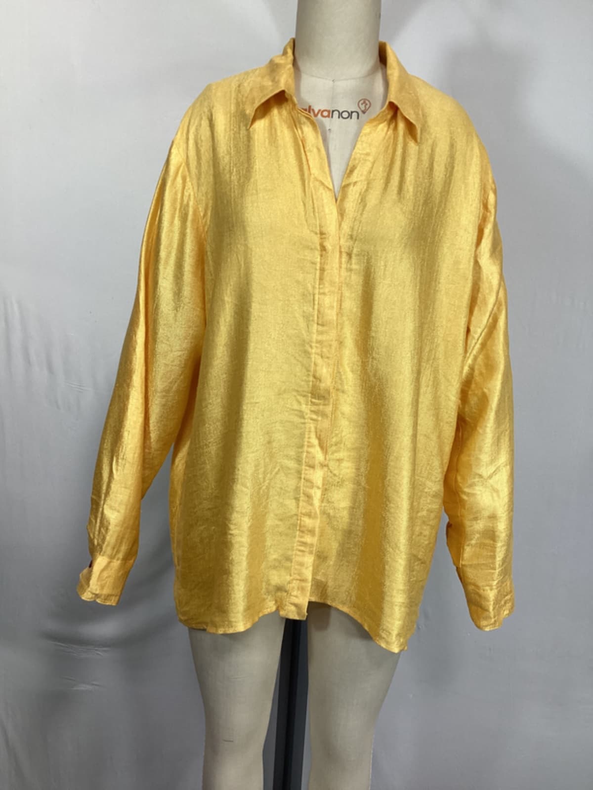 Maia Blouse In Sunshine - Image 4