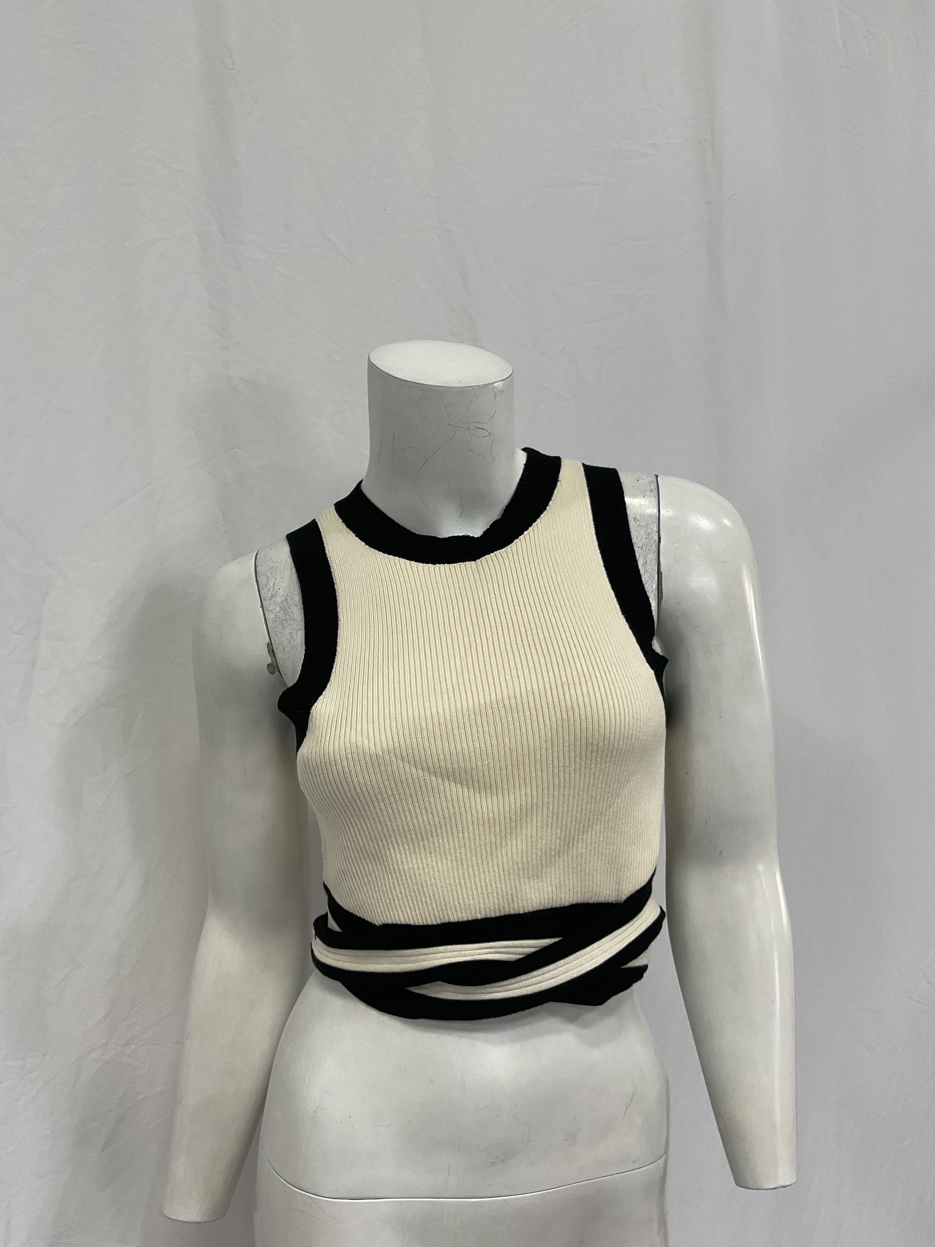 Drift Knit Tank In Neutral - Image 2