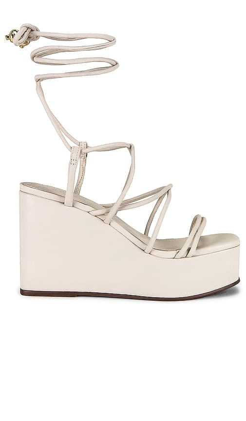Magdalena Casual Wedge In White - Image 1