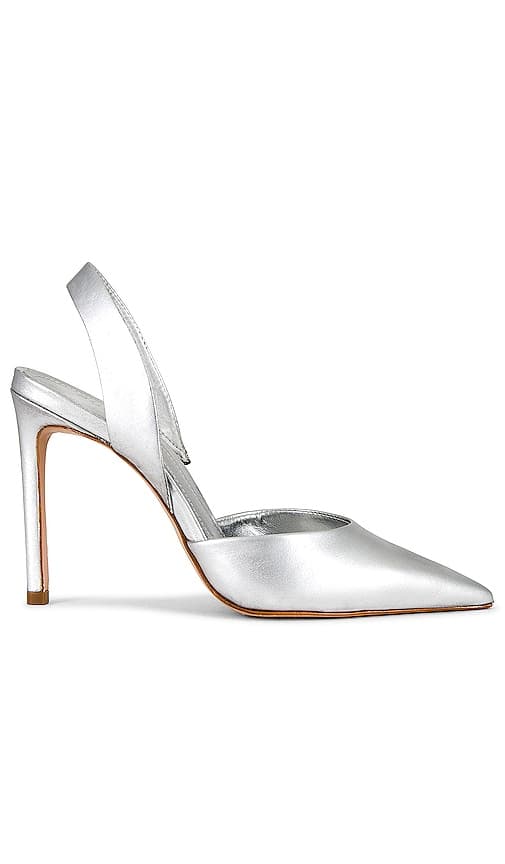 Lou Sling Back Pump In Prata - Image 1
