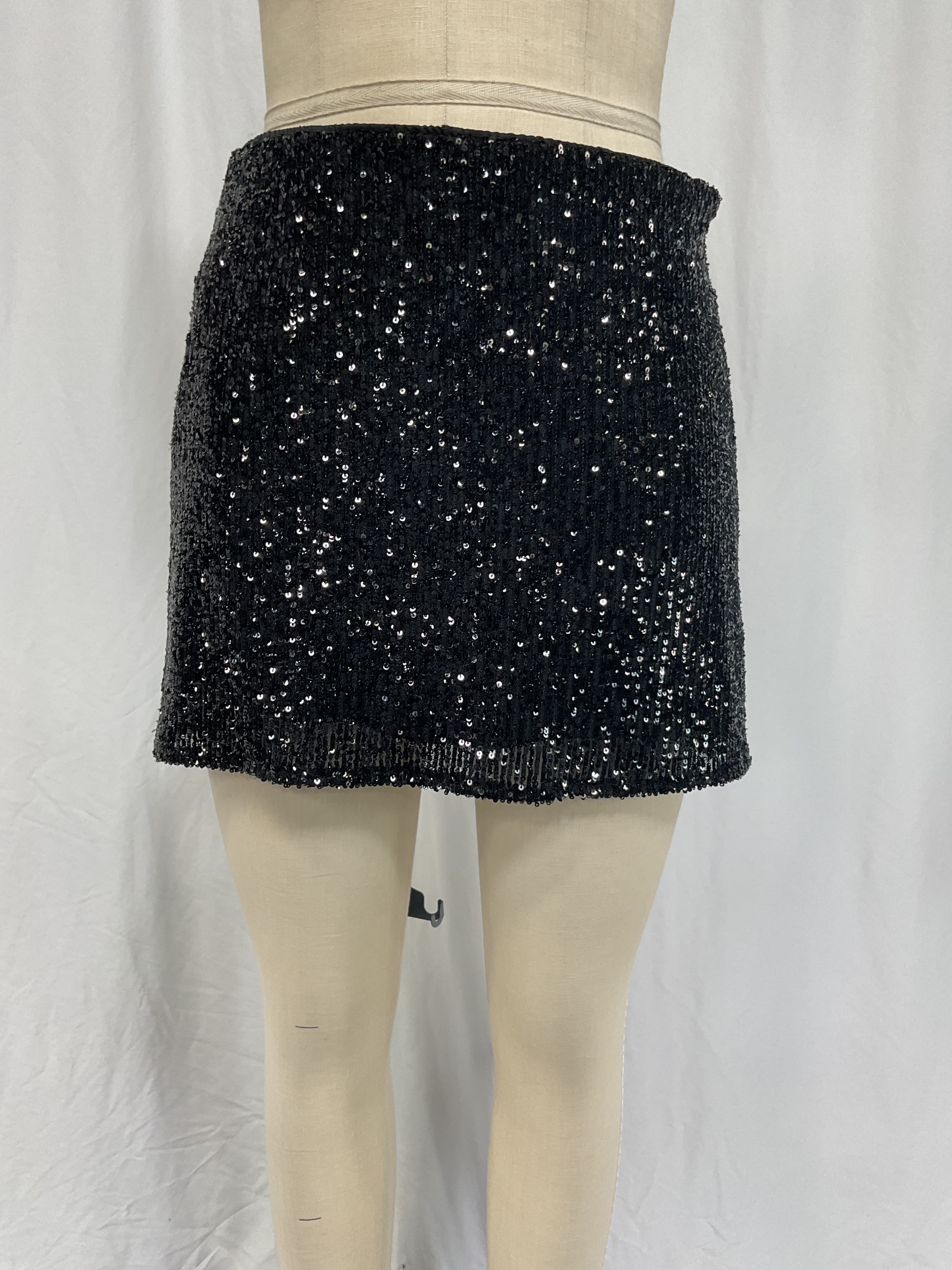 All Night Skort In Midnight Glitz Sequins - Image 2