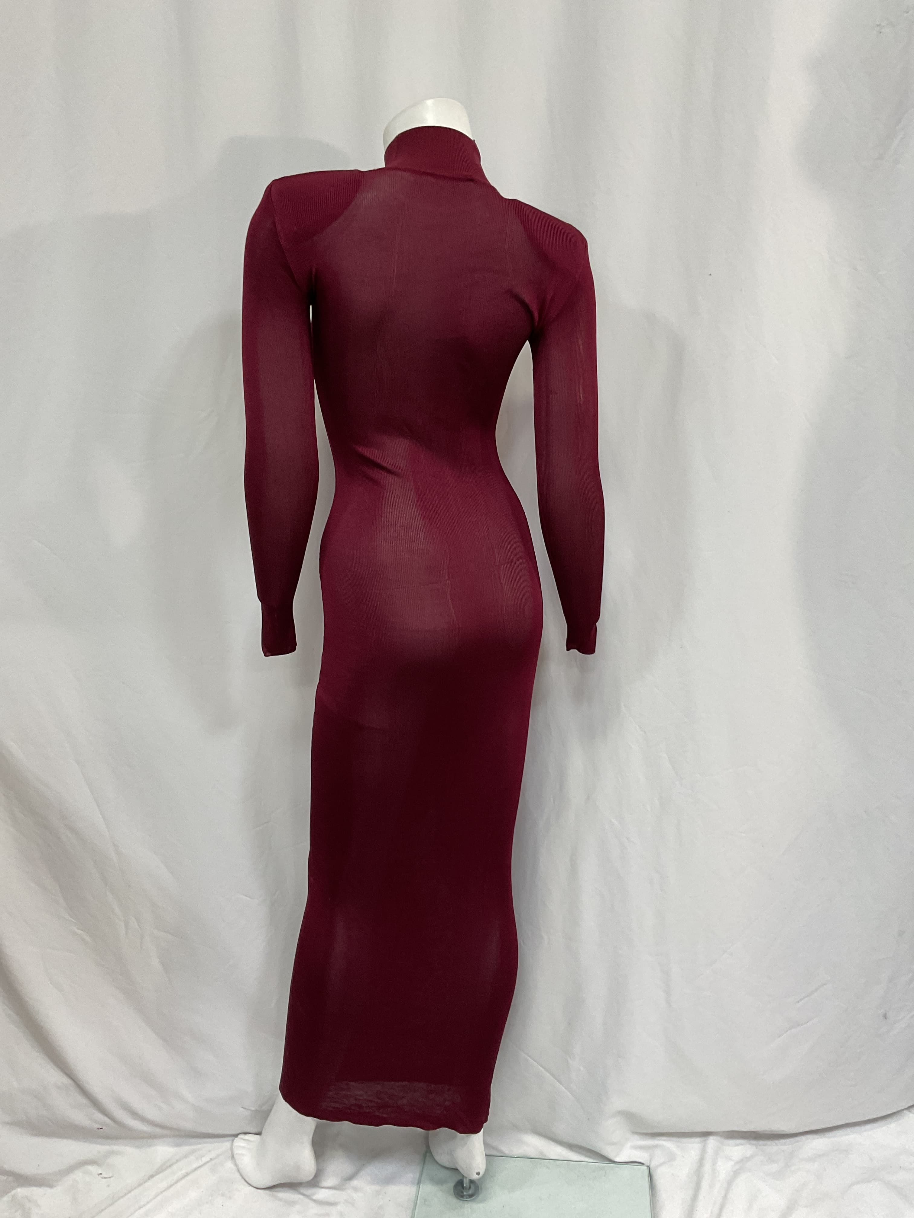 Viscose Knit Maxi Dress - Image 3
