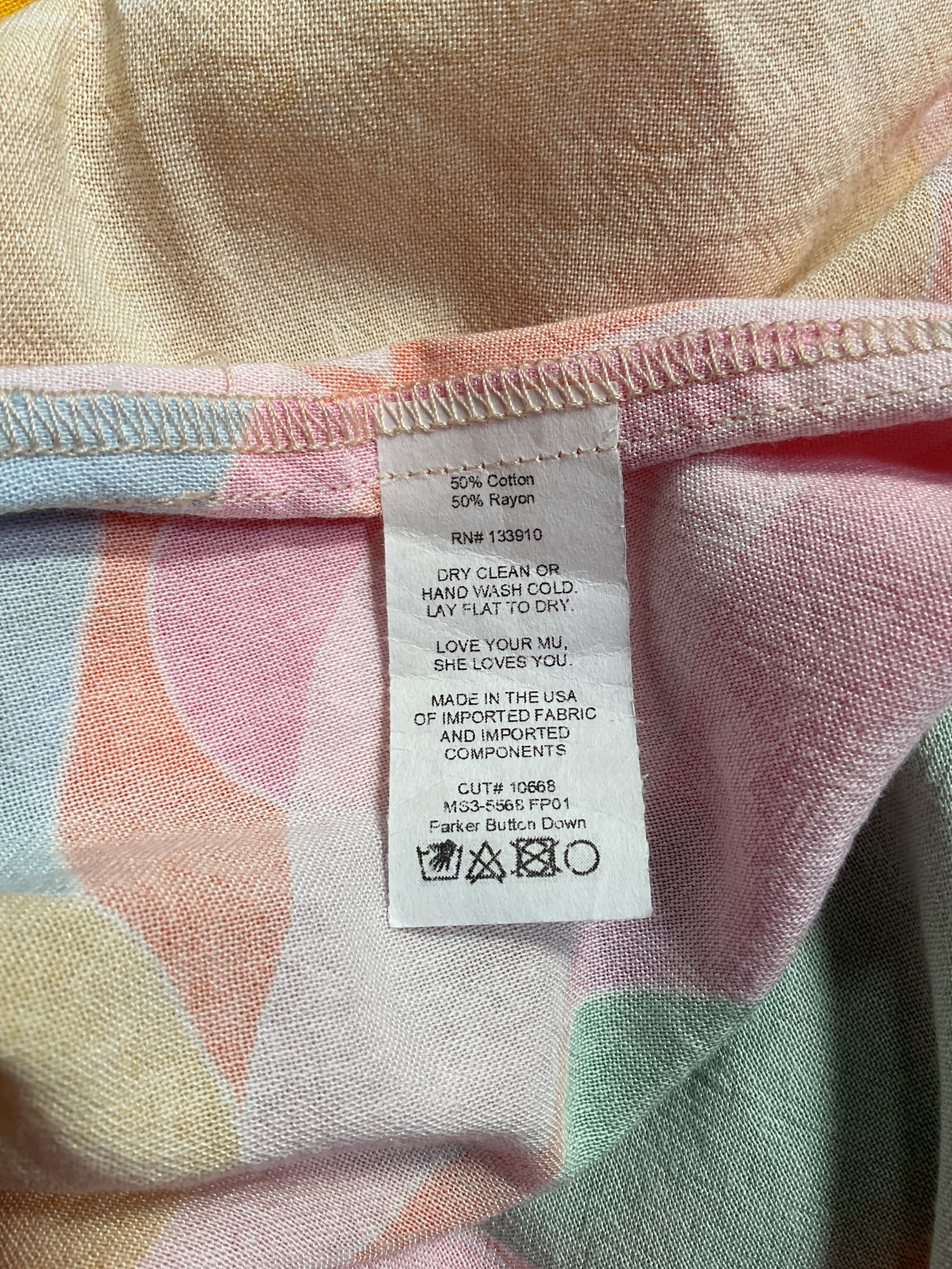 Parker Button Down In Tropical Fruit - Image 4
