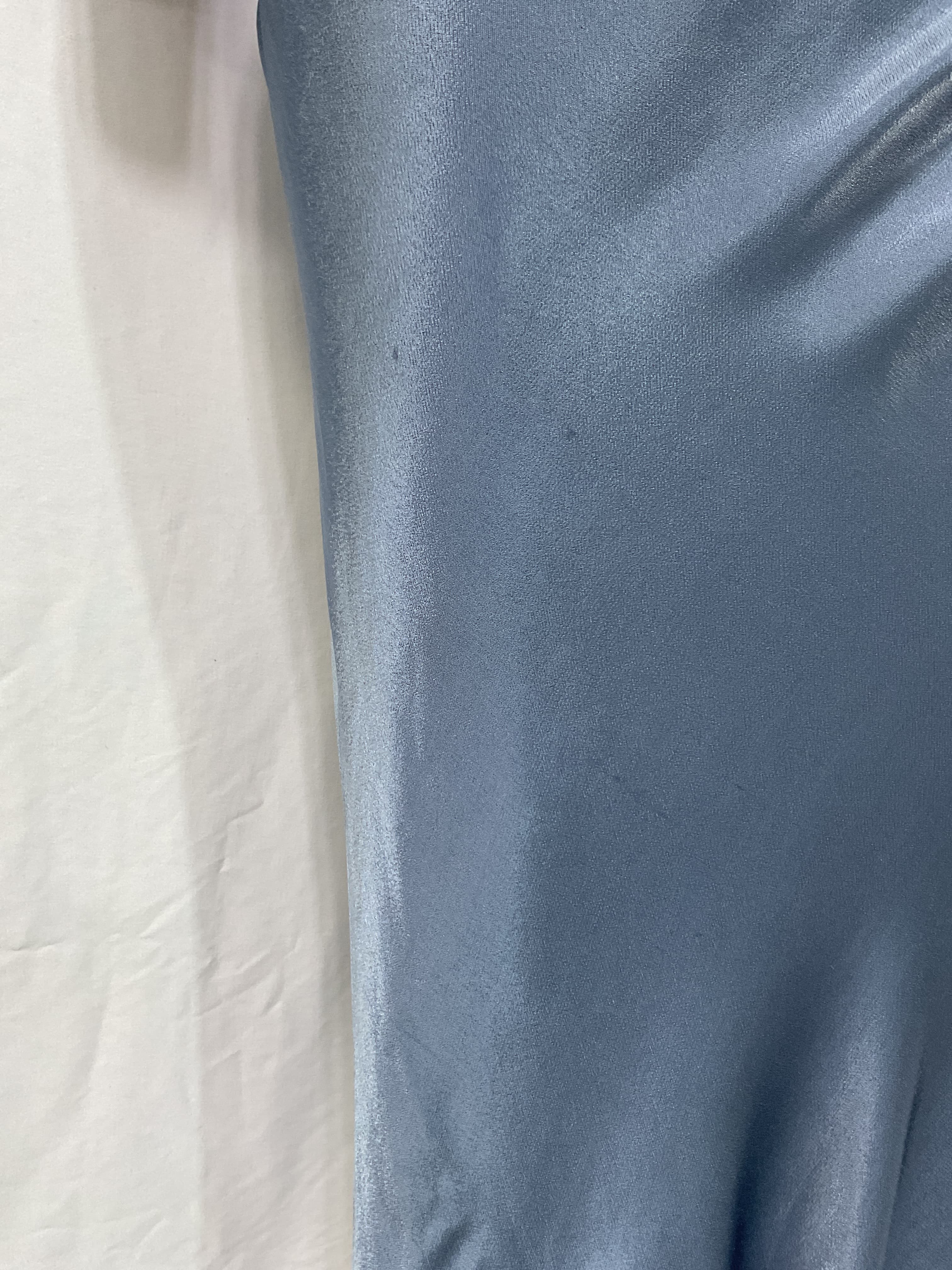 La Lune Asymmetrical Bias Cowl Midi Dress - Image 3