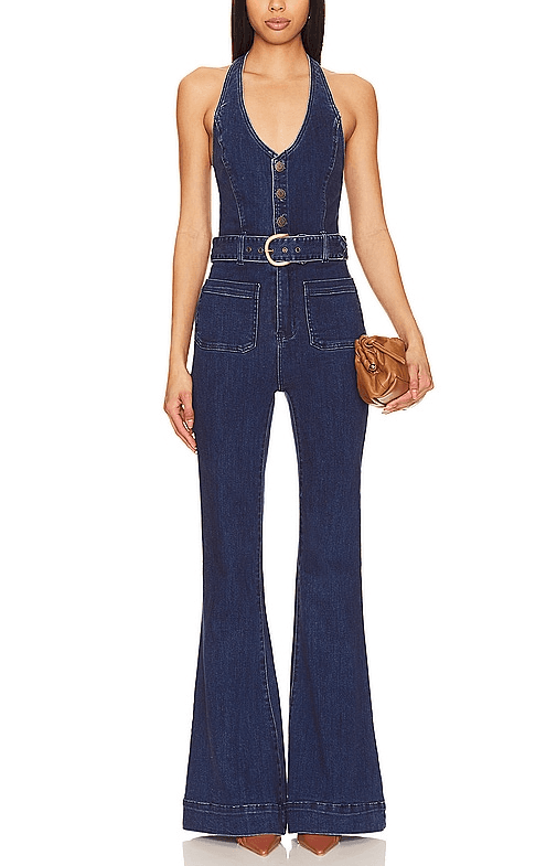 Fort Worth Jumpsuit In Ridge Blue - Image 1