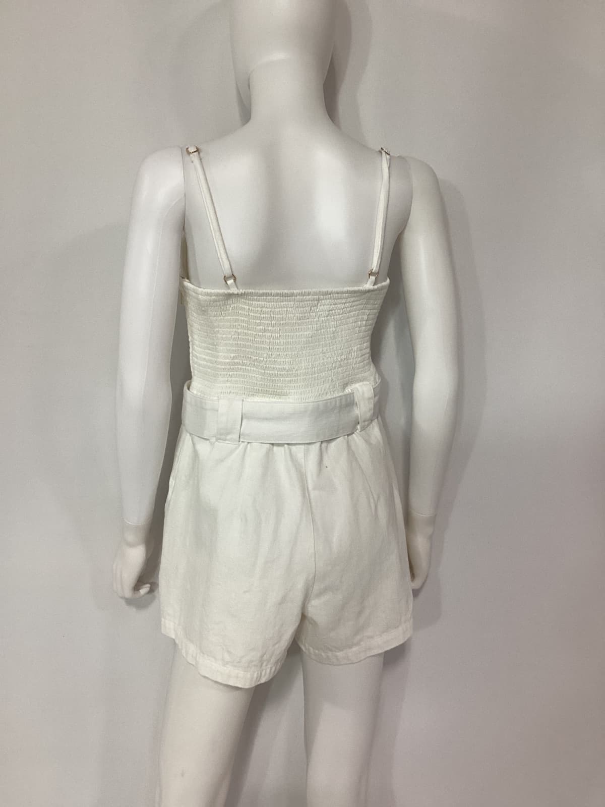 Sloane Romper In Seasalt - Image 2