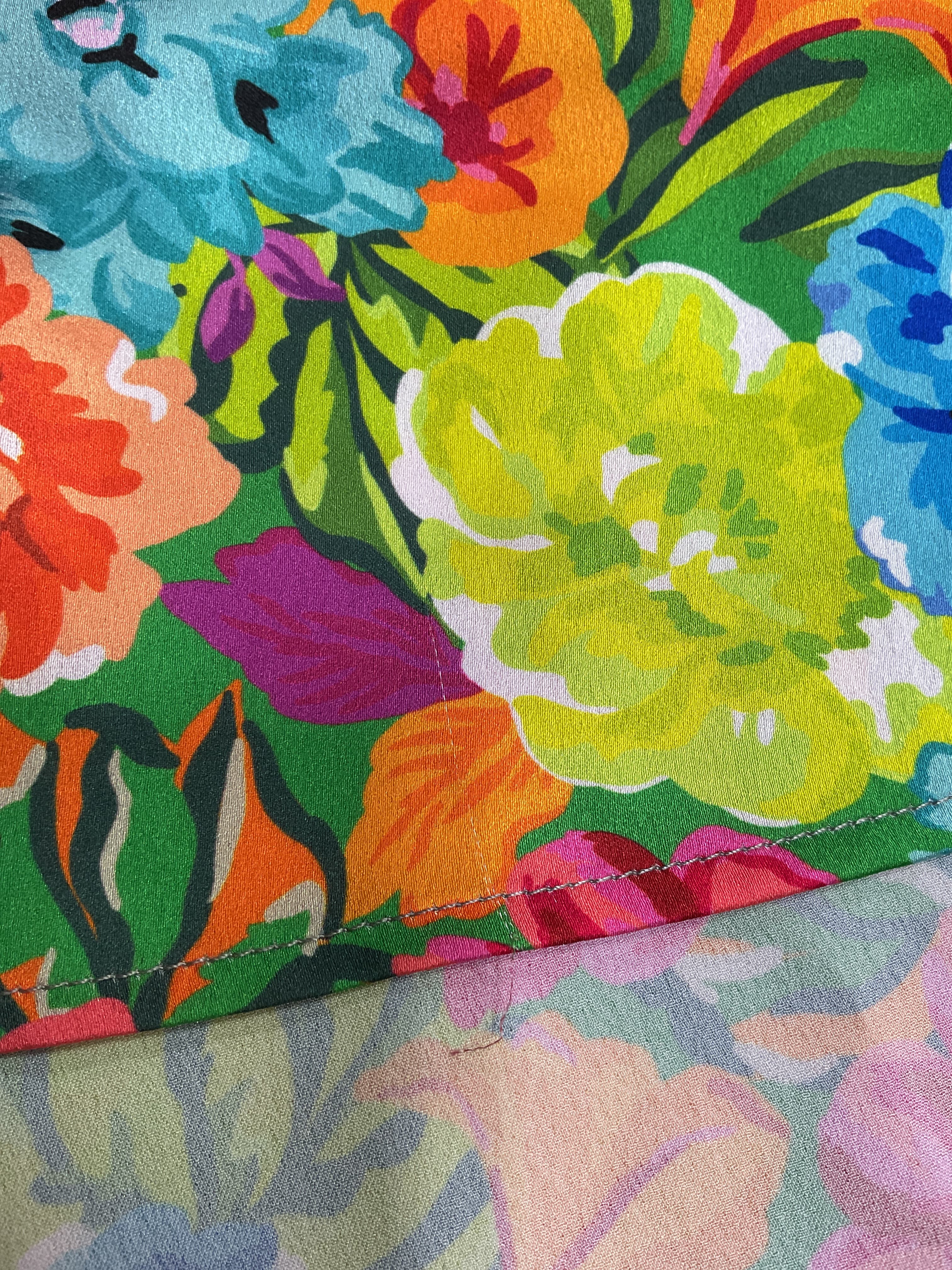 Mina Midi Dress In Bright Floral - Image 3