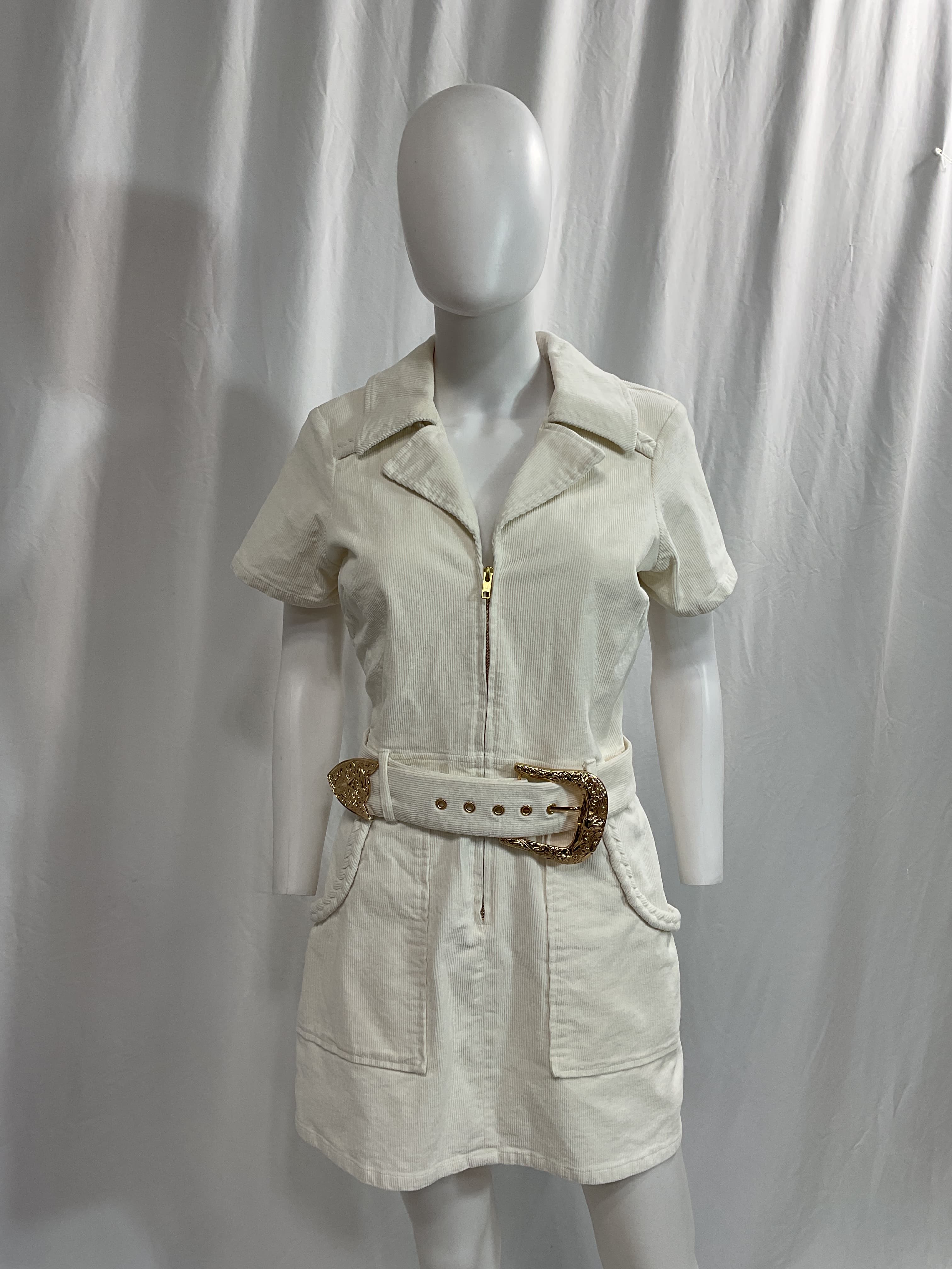 Show Me Your Mumu X Revolve Outlaw Dress In Cream - Image 2