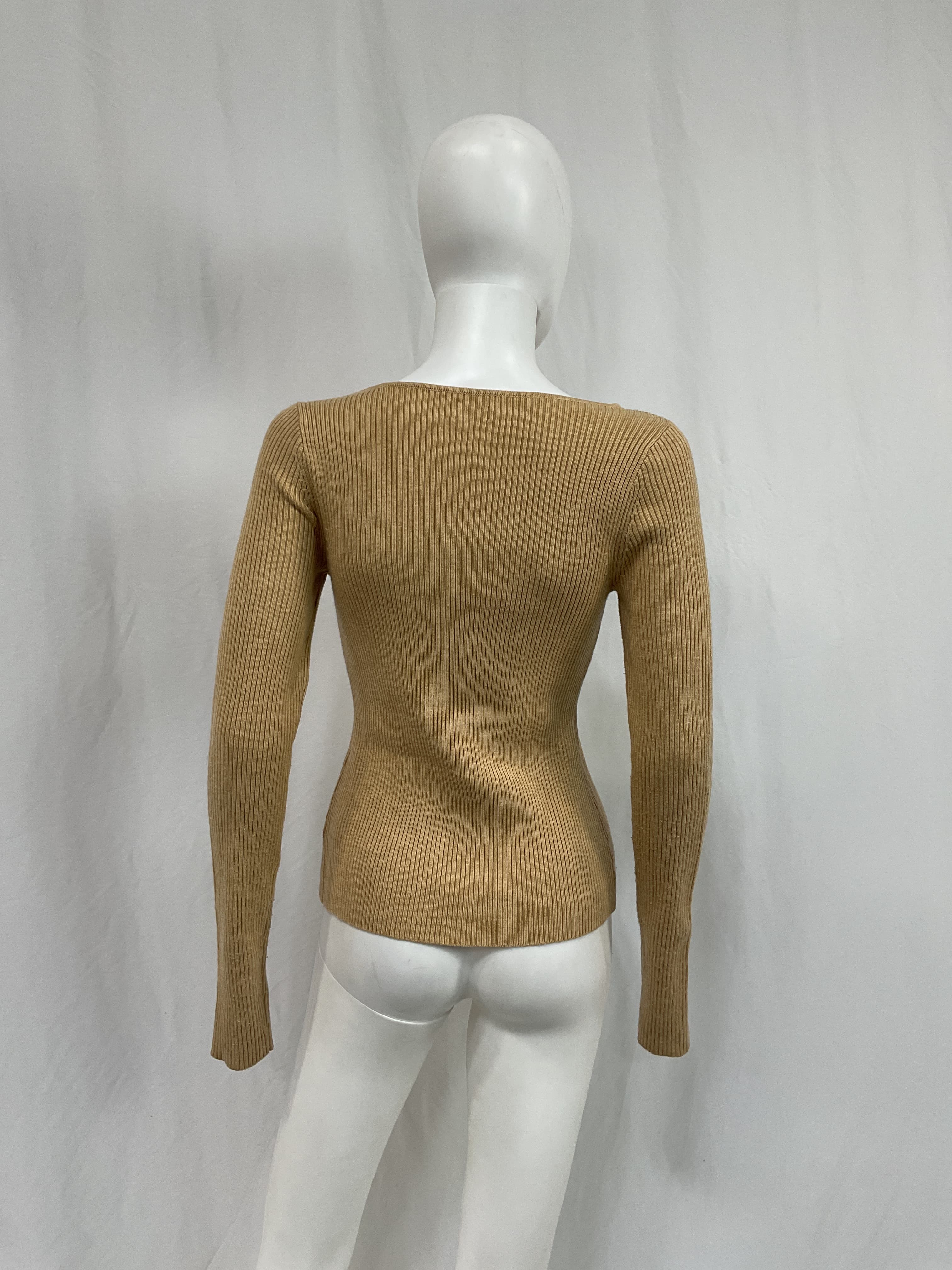 Gael Cardigan In Oatmeal - Image 4