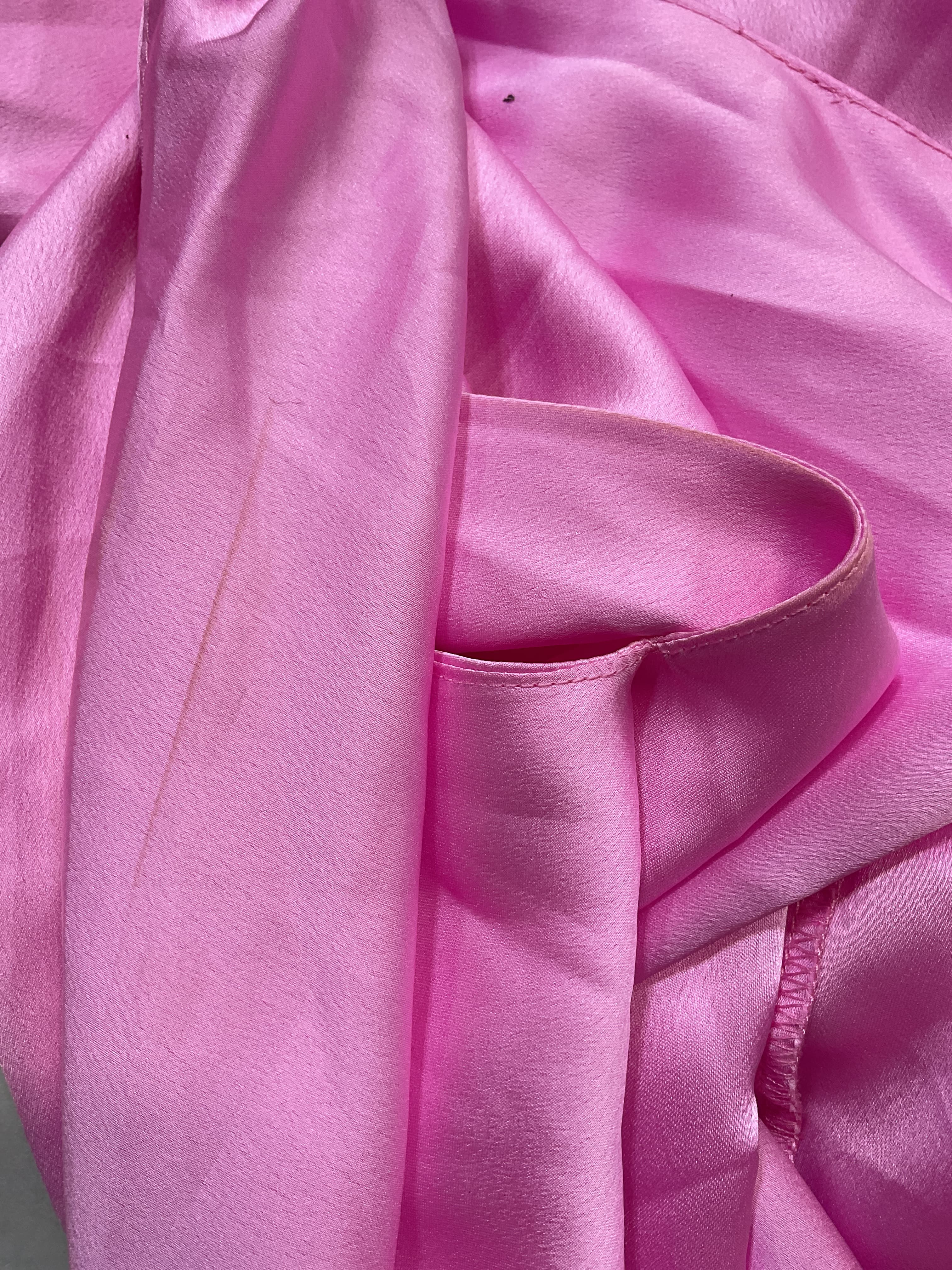 Jasmine Halter Mini Dress In Pink Luxe - Image 2