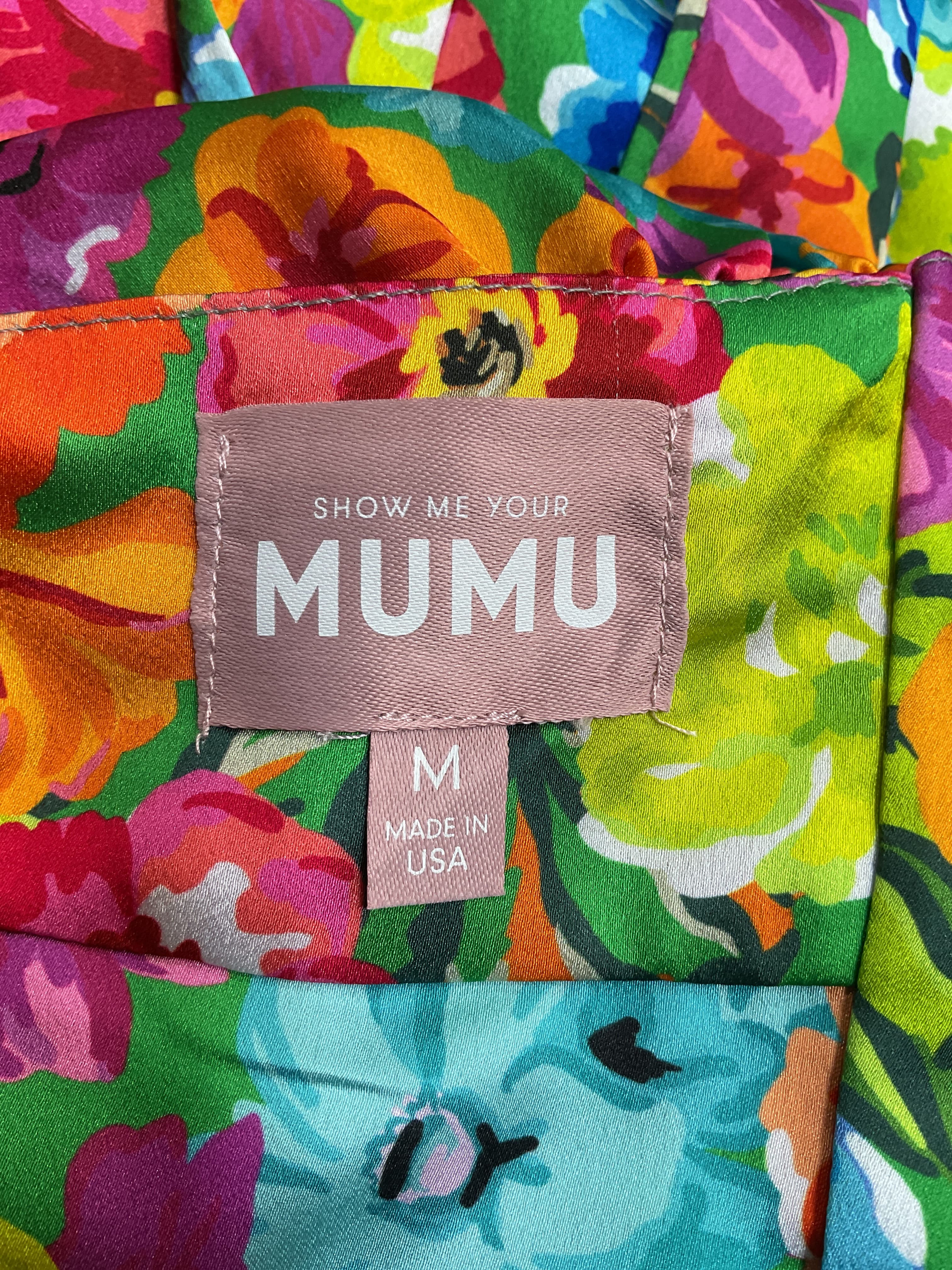 Mina Midi Dress In Bright Floral - Image 4