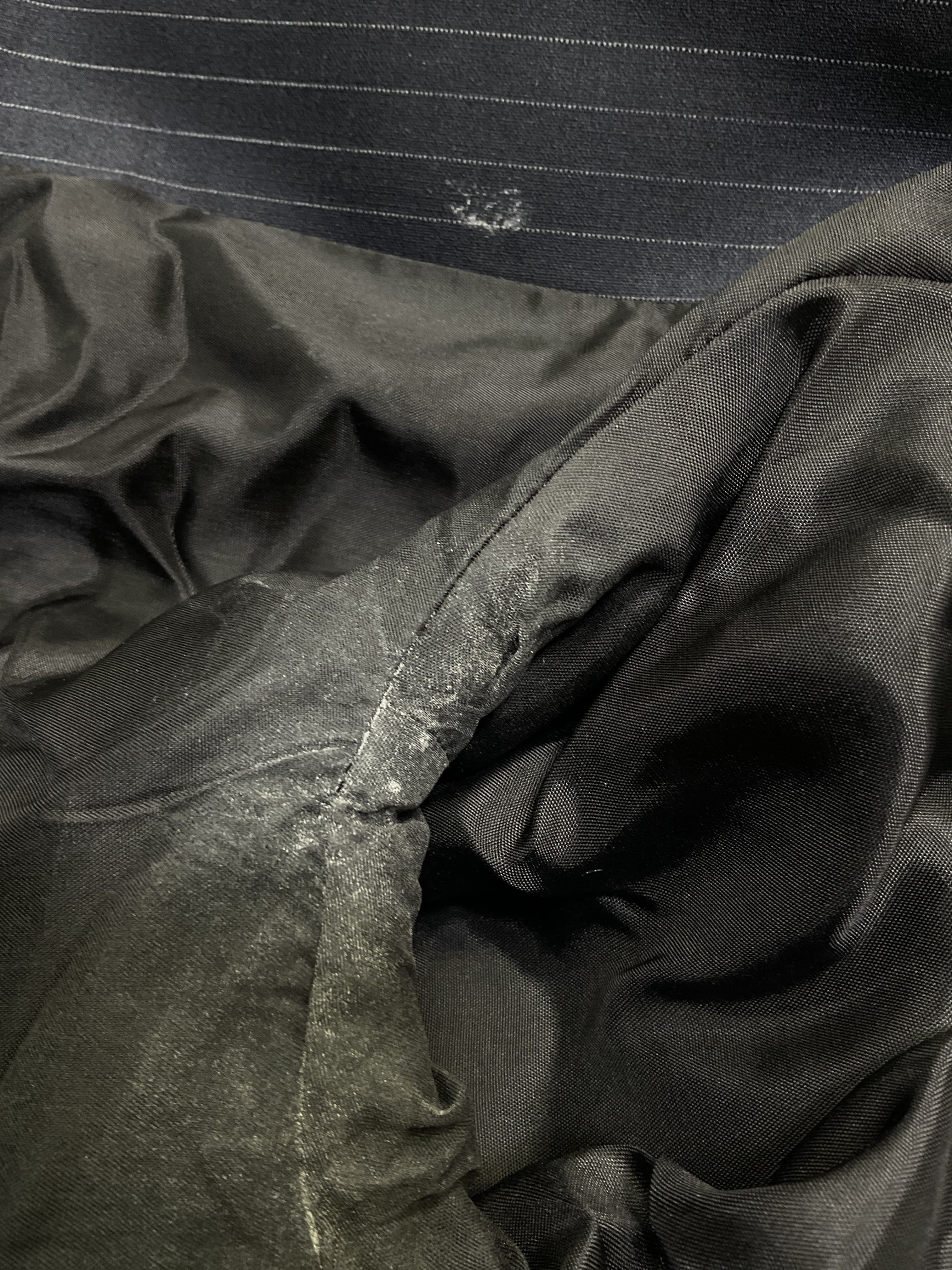 Slim Jacket Suiting In Charcoal Multi - Image 3