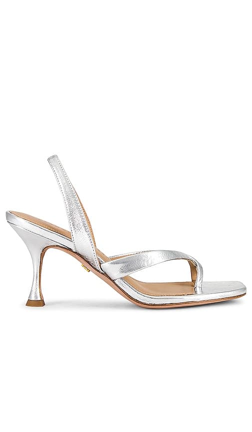 Merrit Heel In Silver - Image 1