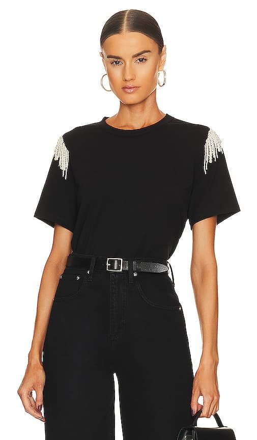 Rumia Tee In Black - Image 1