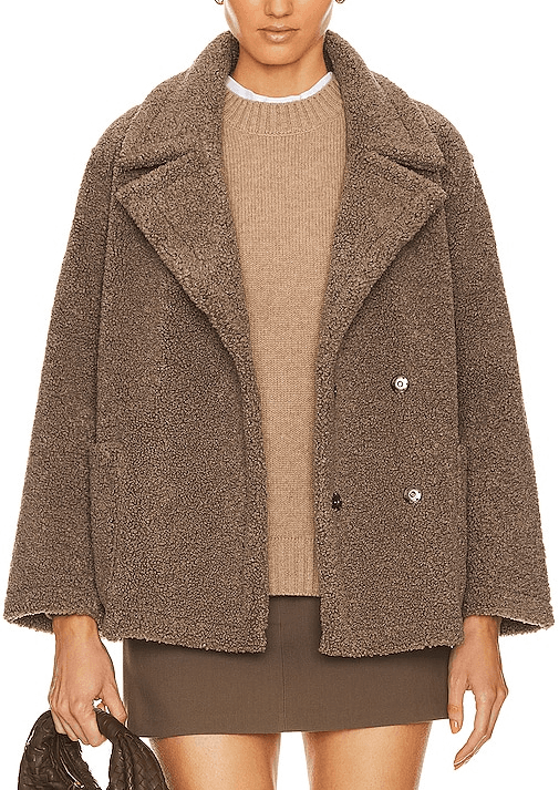 Velvet By Graham & Spencer Yoko Jacket In Mink - Image 1