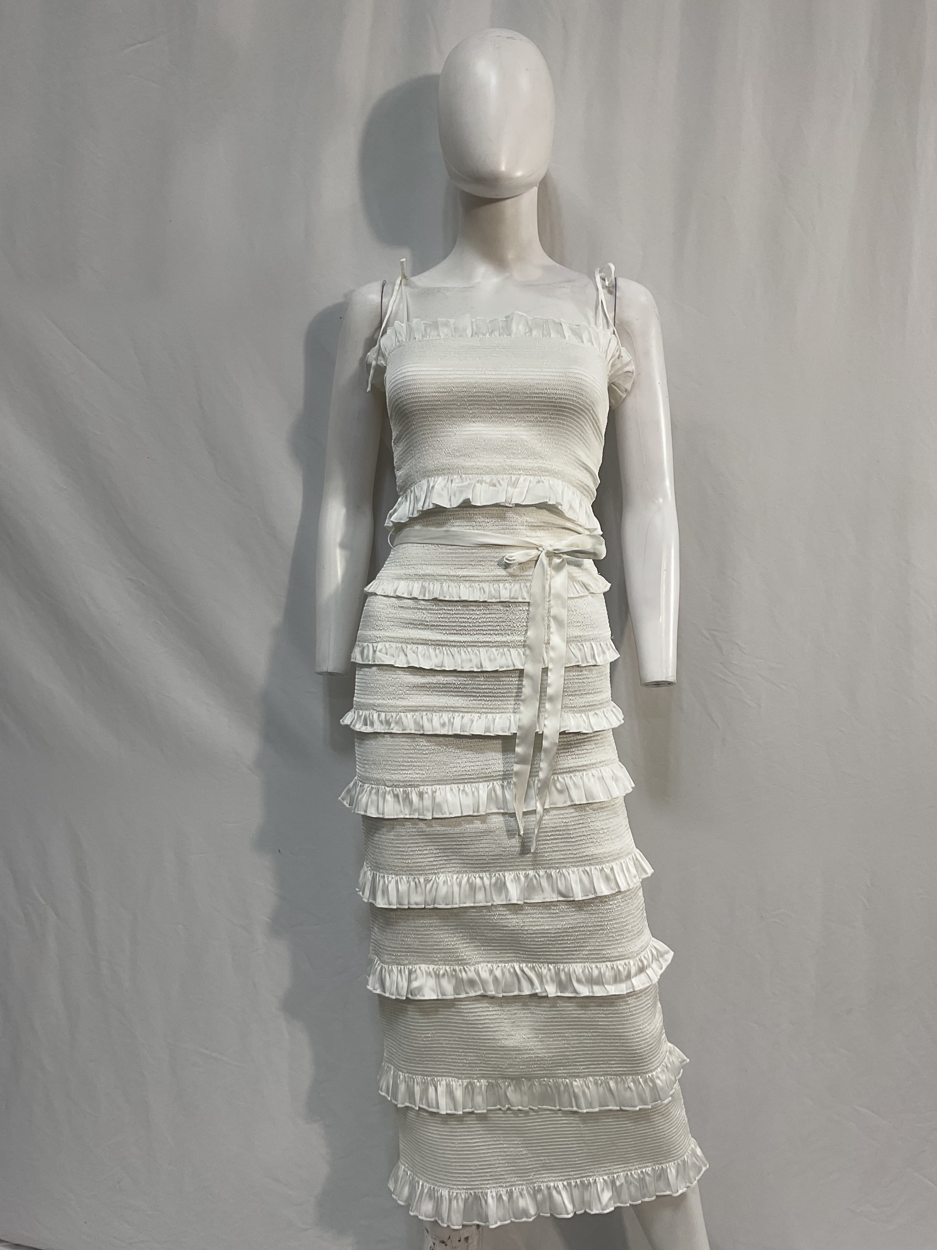 Lily Dress In White - Image 2