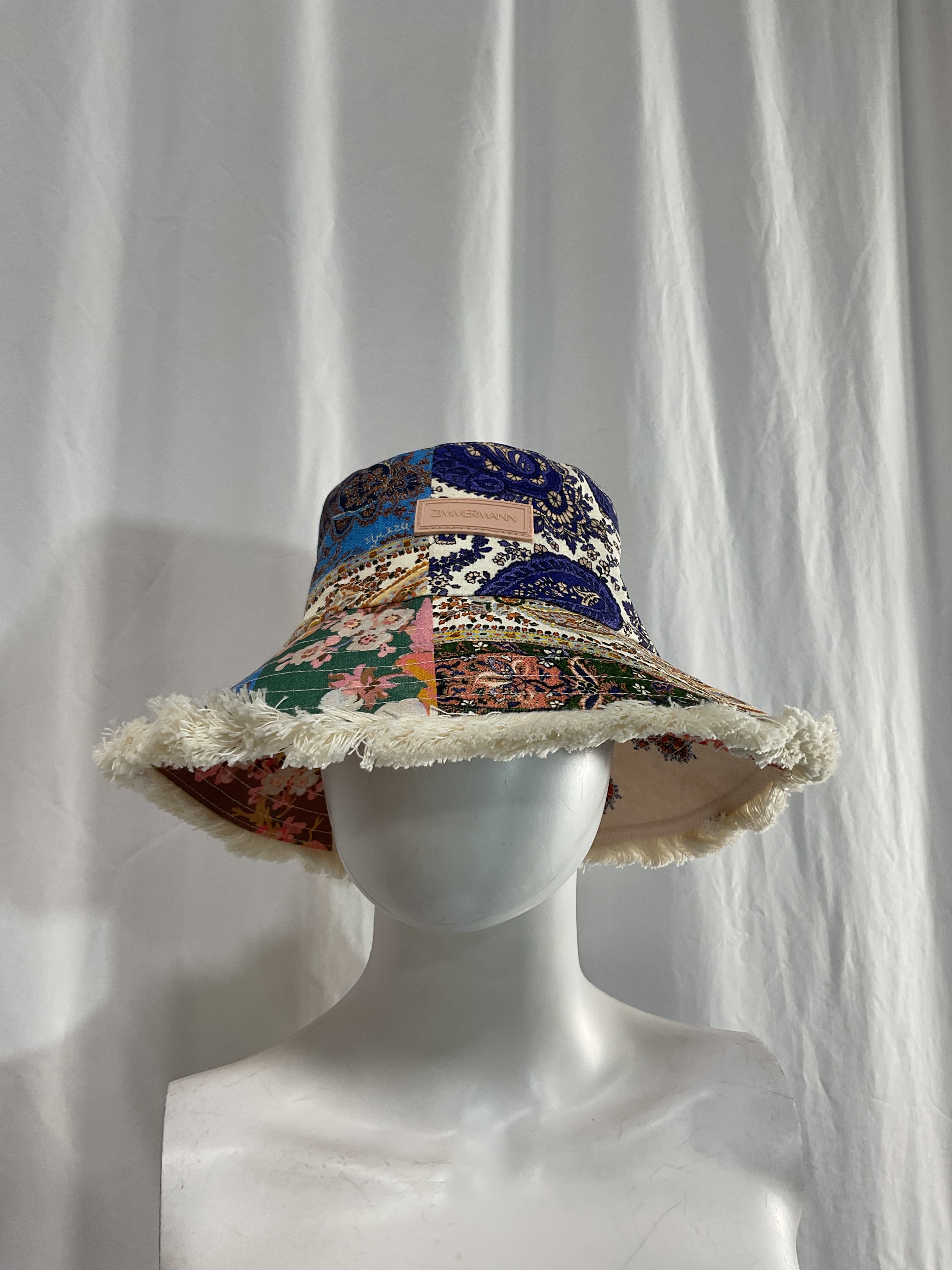 Bucket Hat In Patch Paisley - Image 4