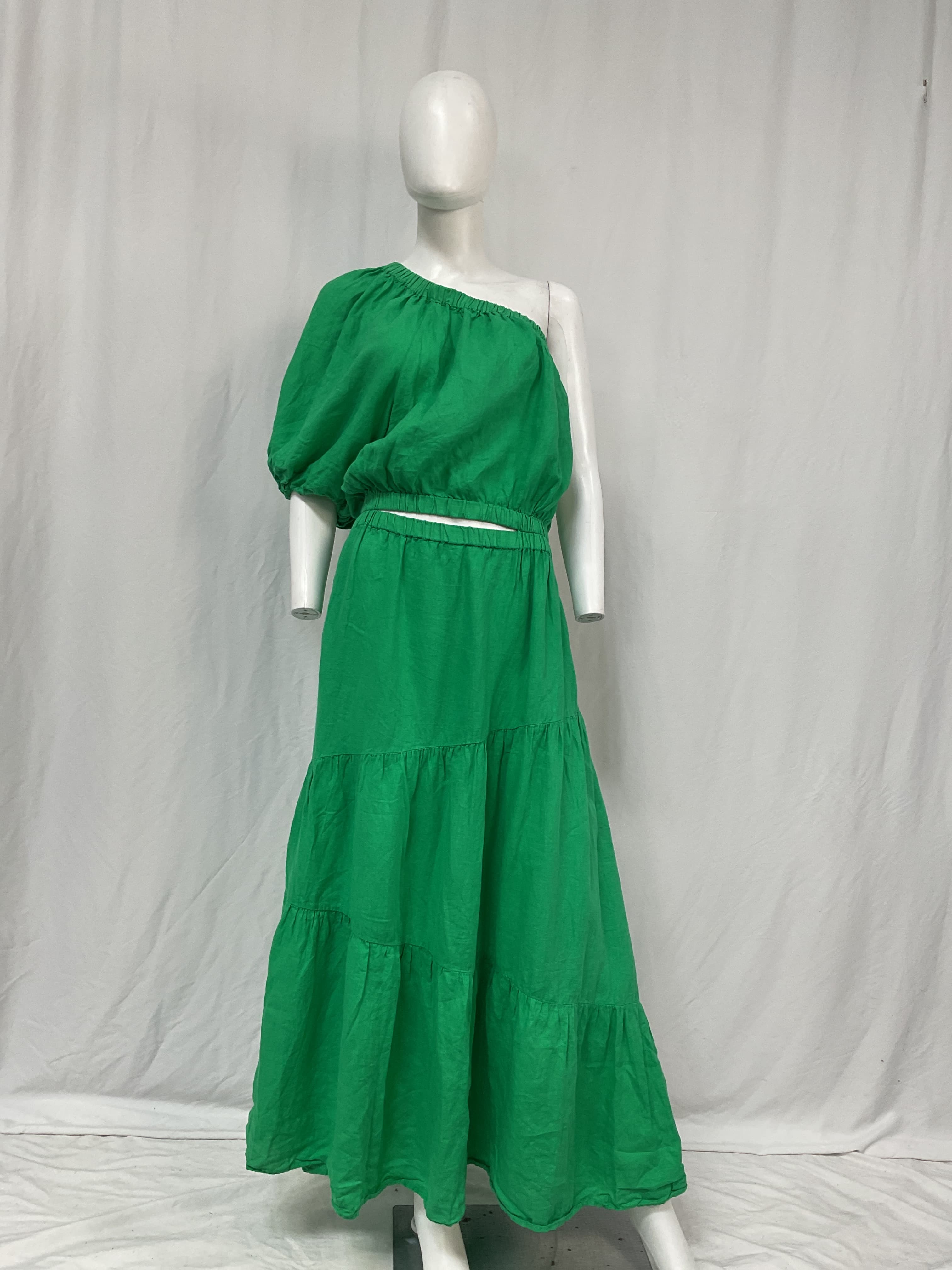 Velvet By Graham & Spencer Giselle Dress In Jade - Image 2