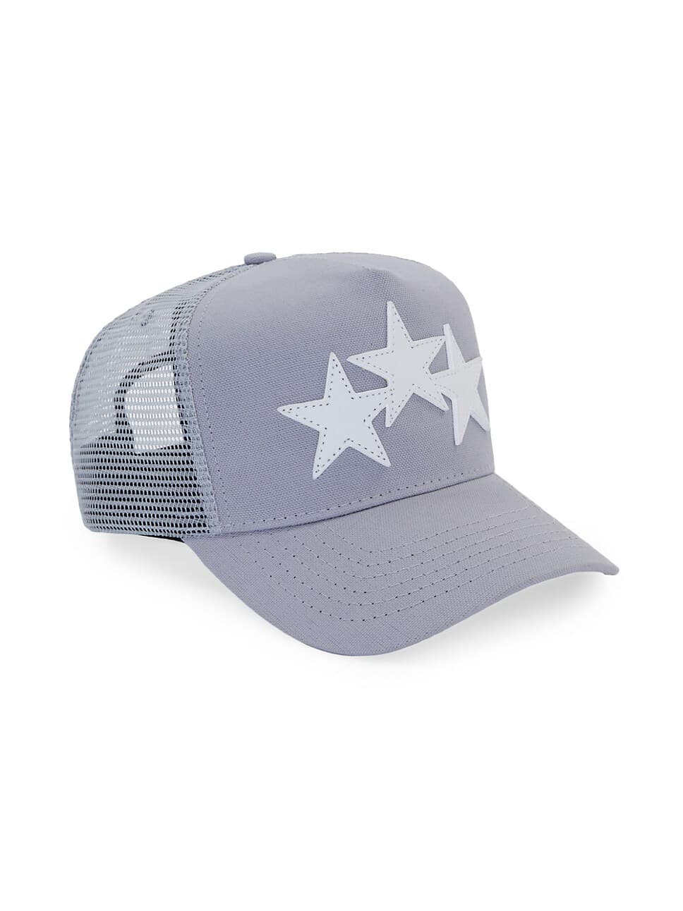 Three Star Mesh Trucker Hat - Image 1