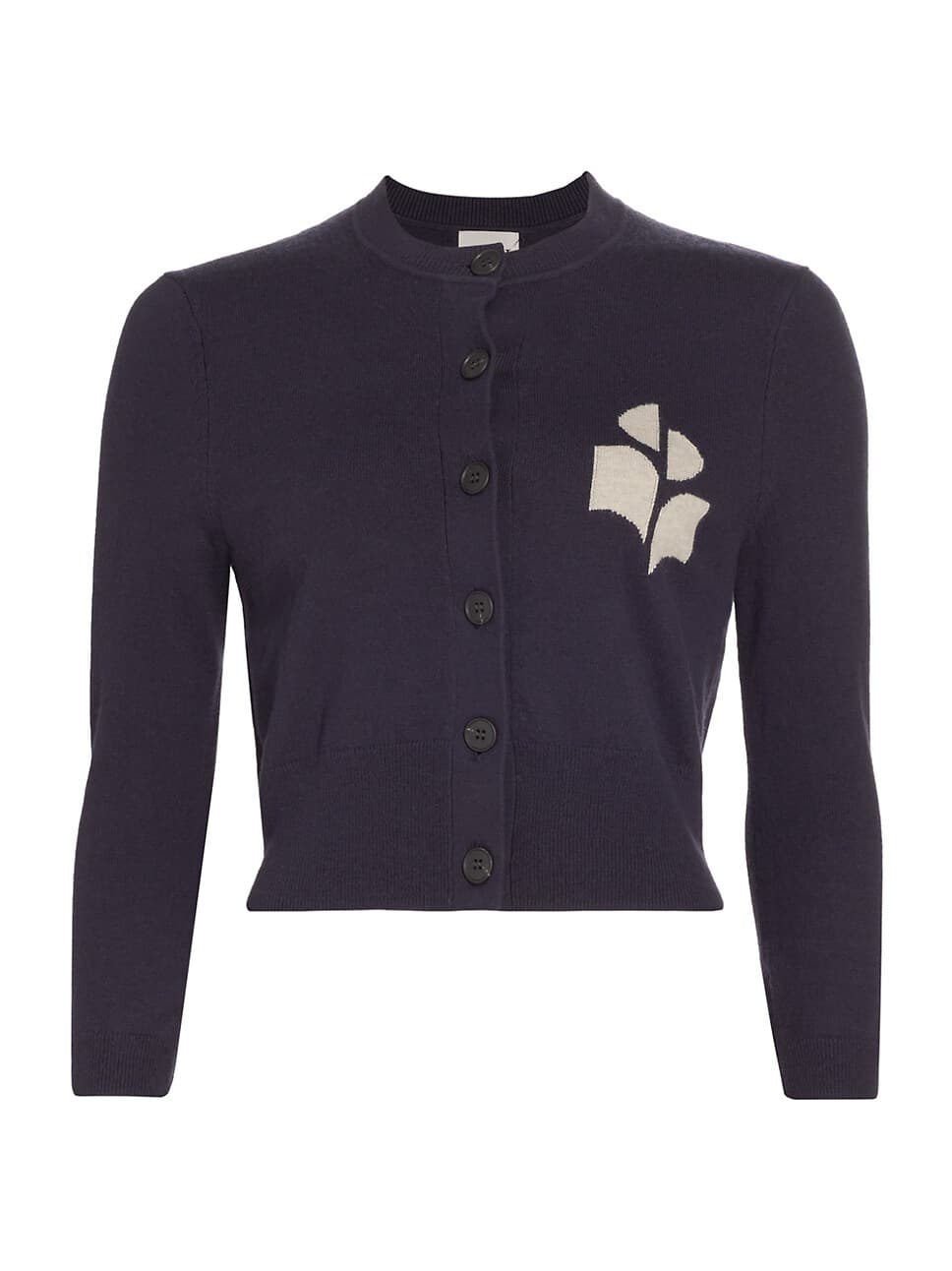 toile Iconic Newton Cotton & Wool Logo Cardigan - Image 1