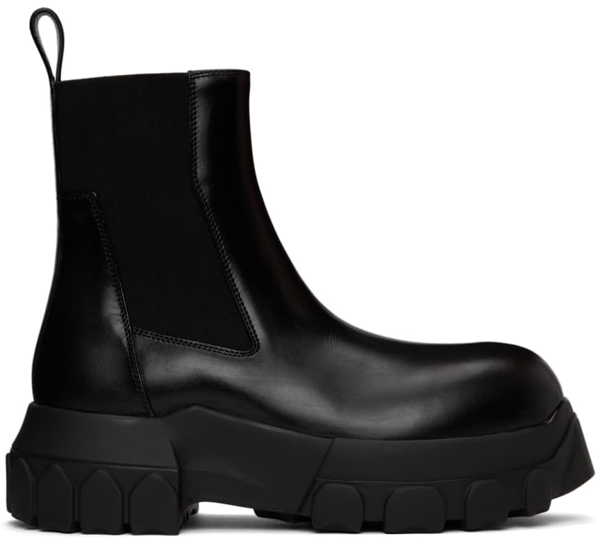 Black Beetle Bozo Tractor Boots - Image 1
