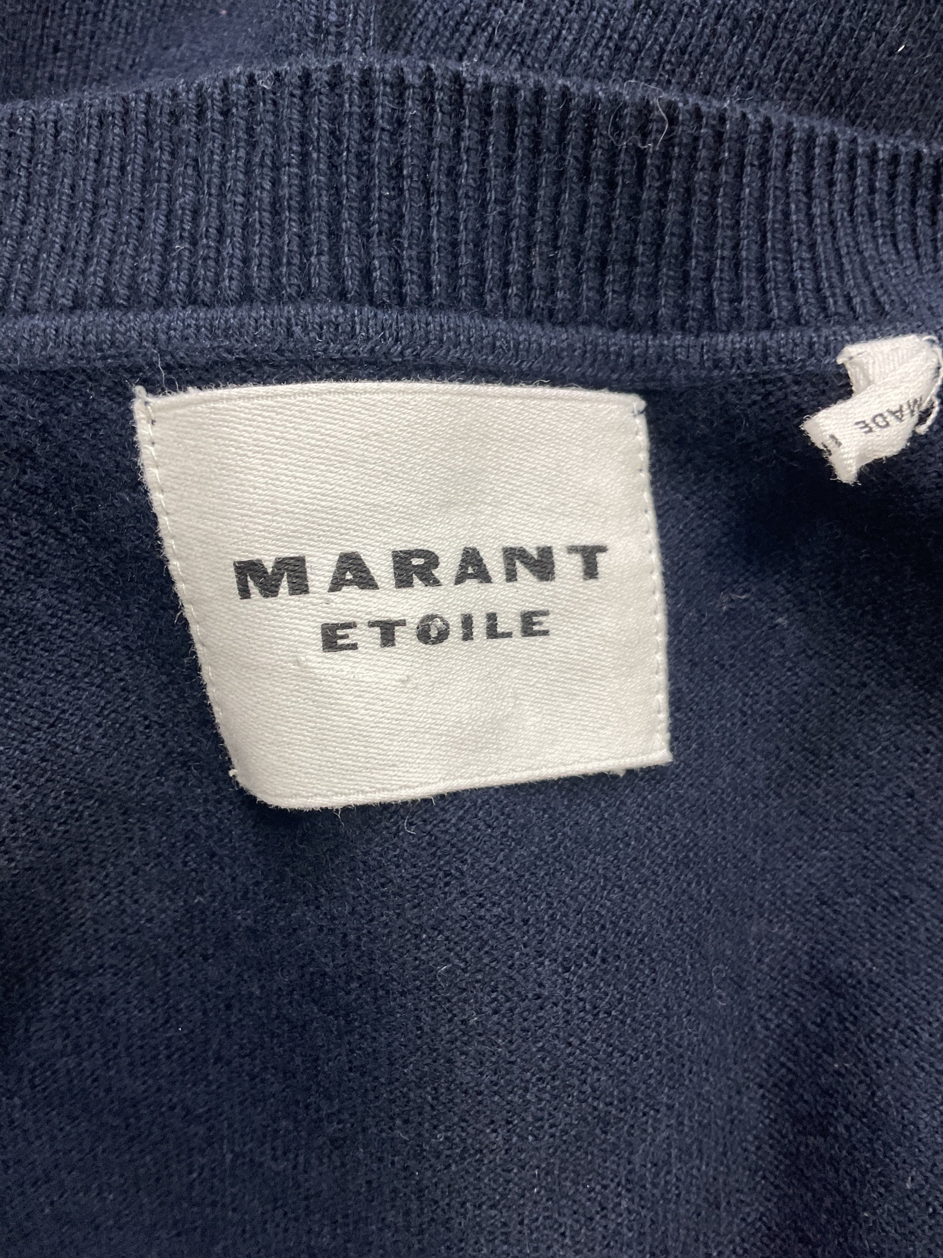 toile Iconic Newton Cotton & Wool Logo Cardigan - Image 4