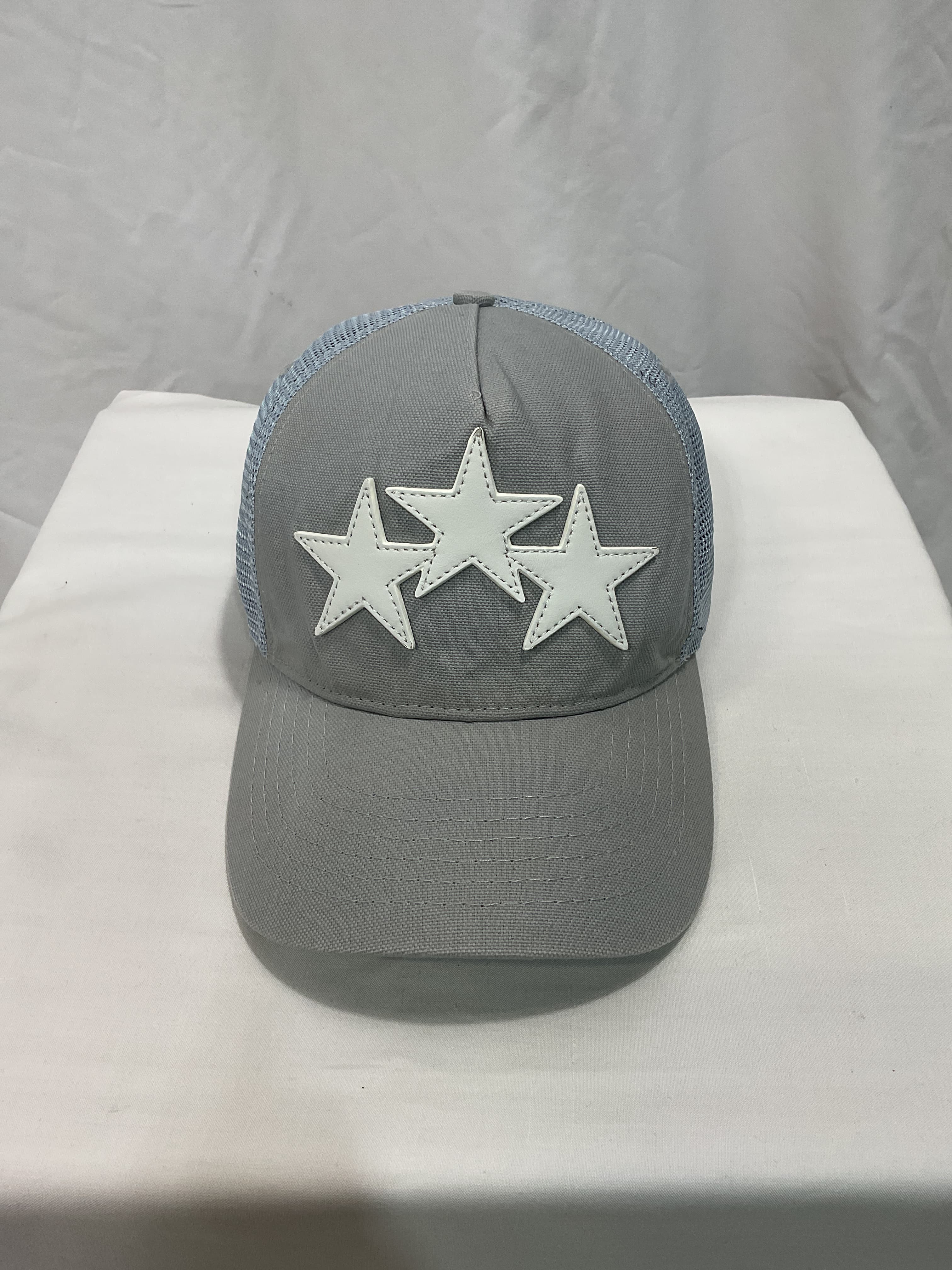 Three Star Mesh Trucker Hat - Image 2