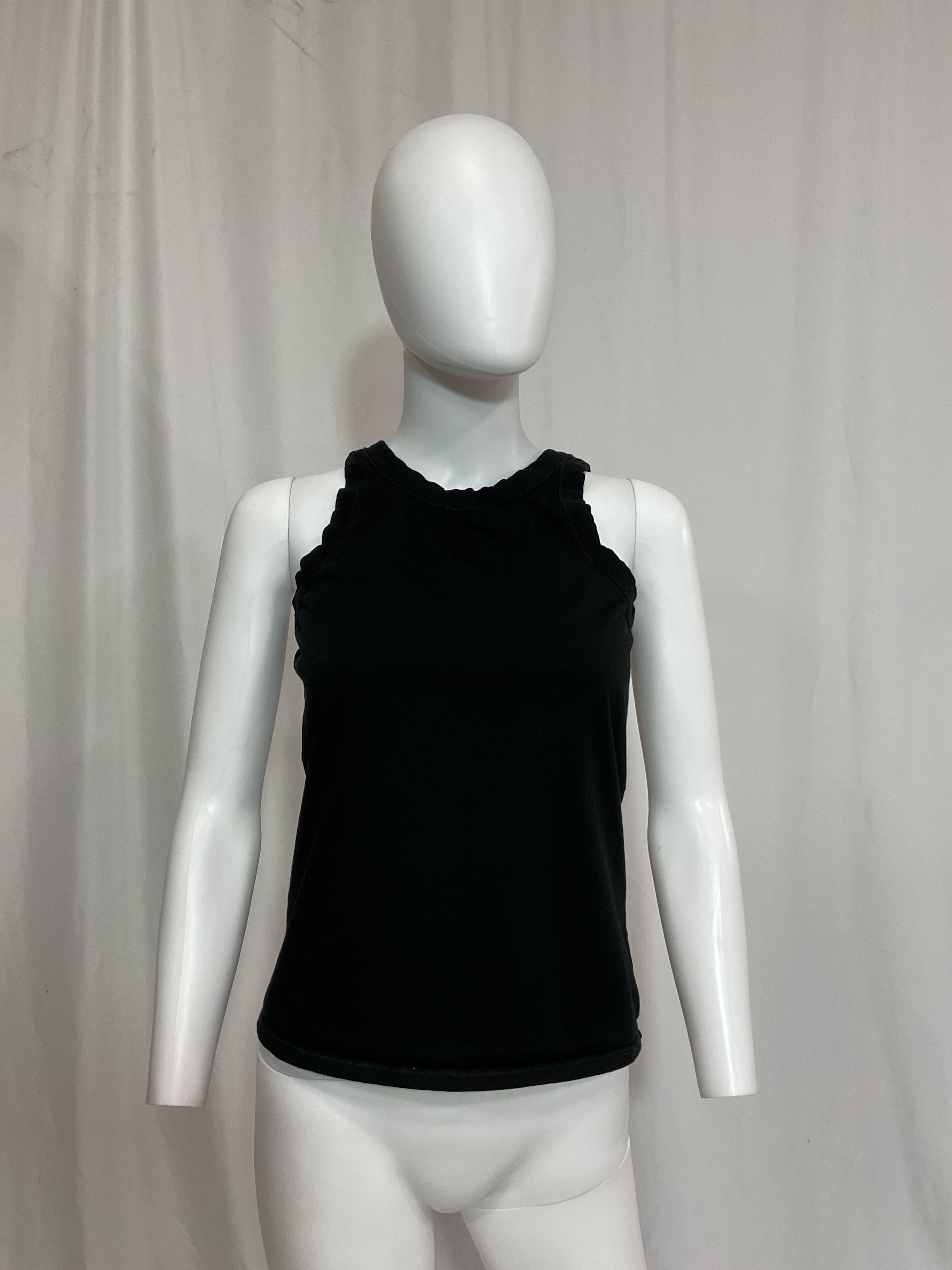 Black Frankie Tank Top - Image 2