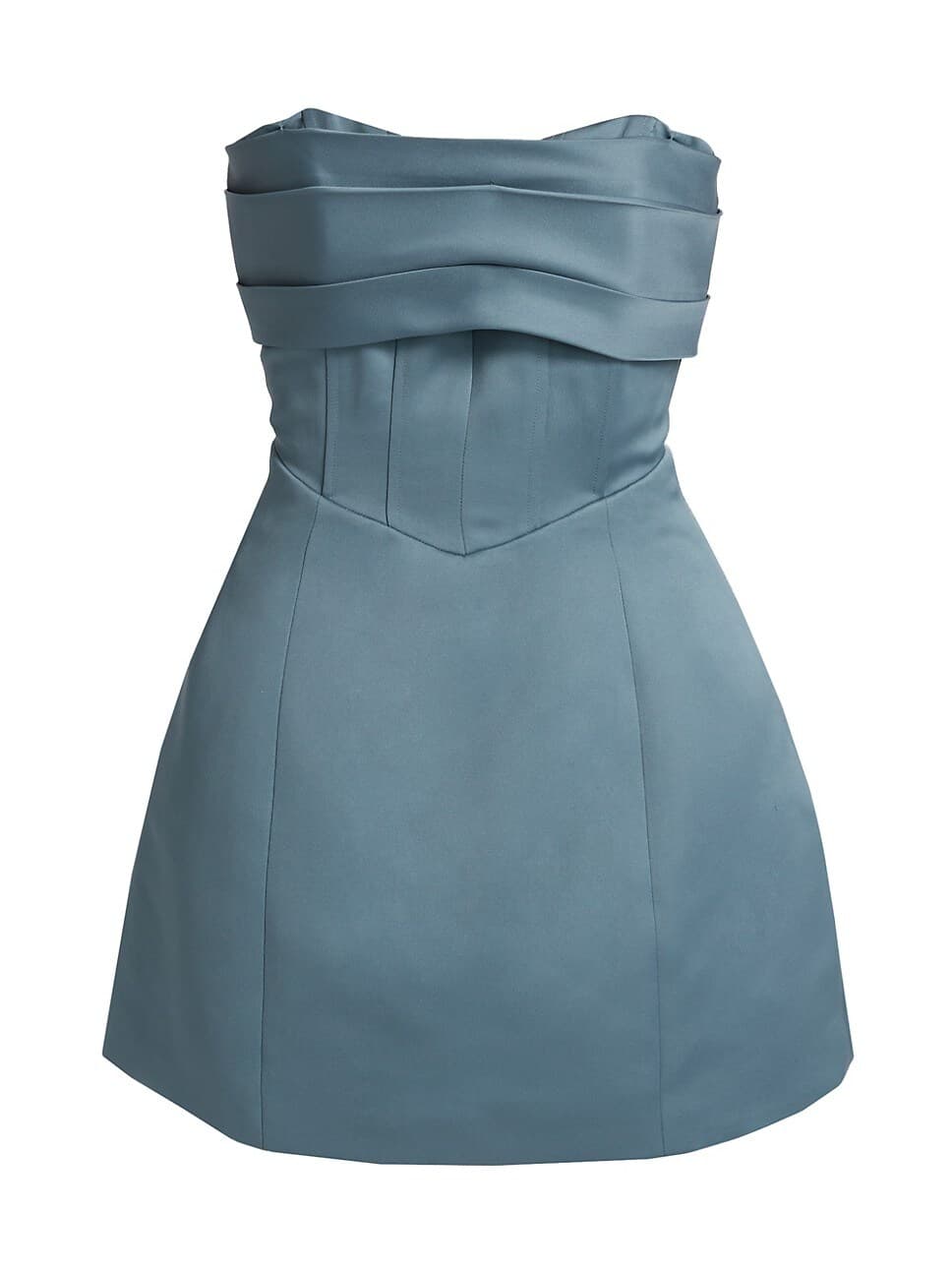 Coralie Duchess Sateen Minidress - Image 1