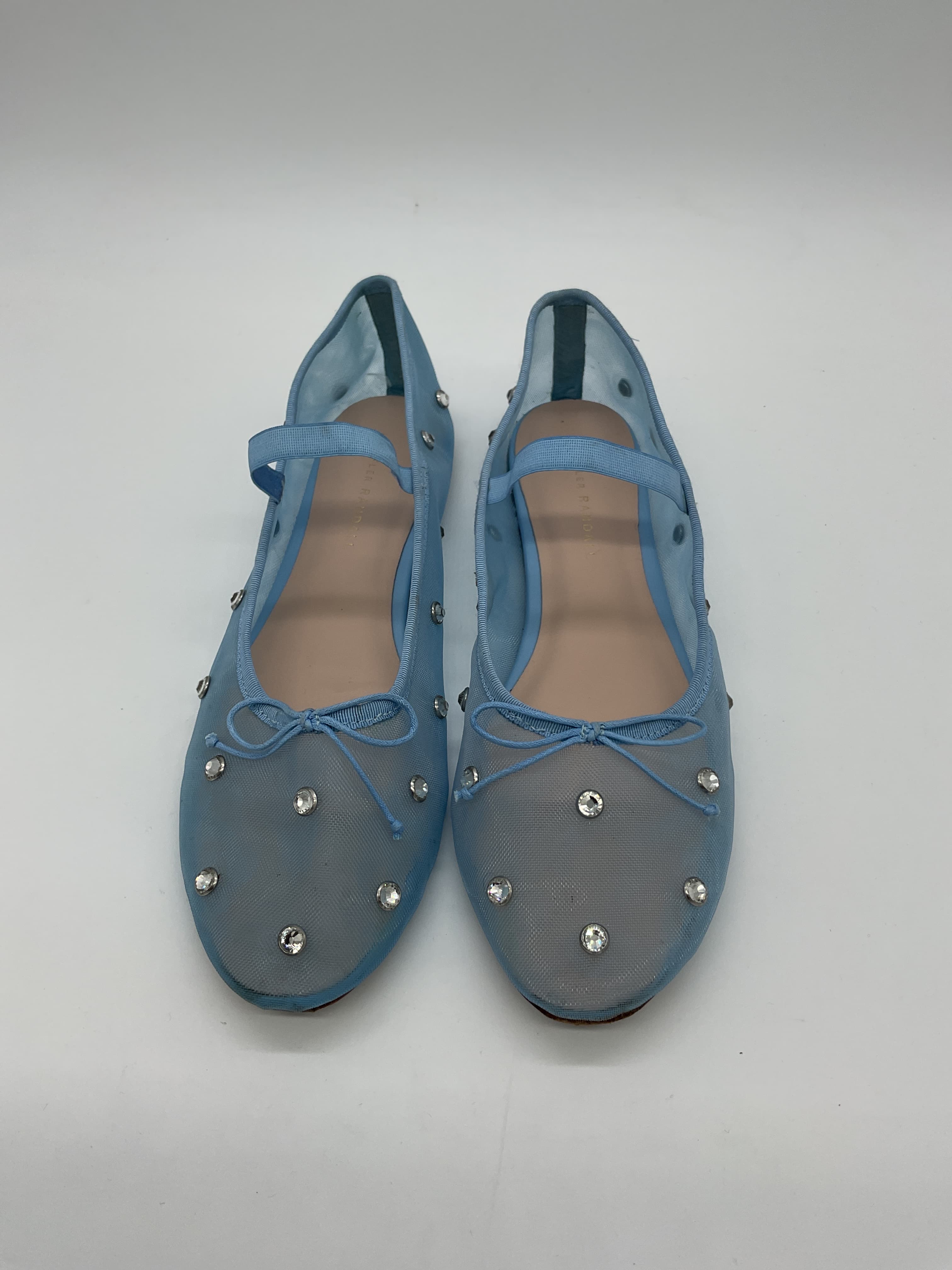 Leonie Crystal Mesh Ballet Flats - Image 3