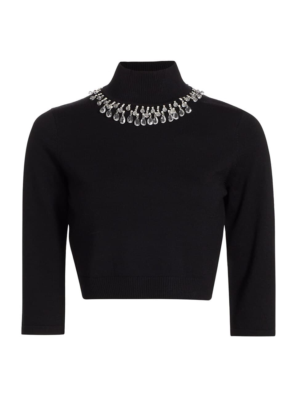 Matchmaker High Neck Crop Blouse - Image 1