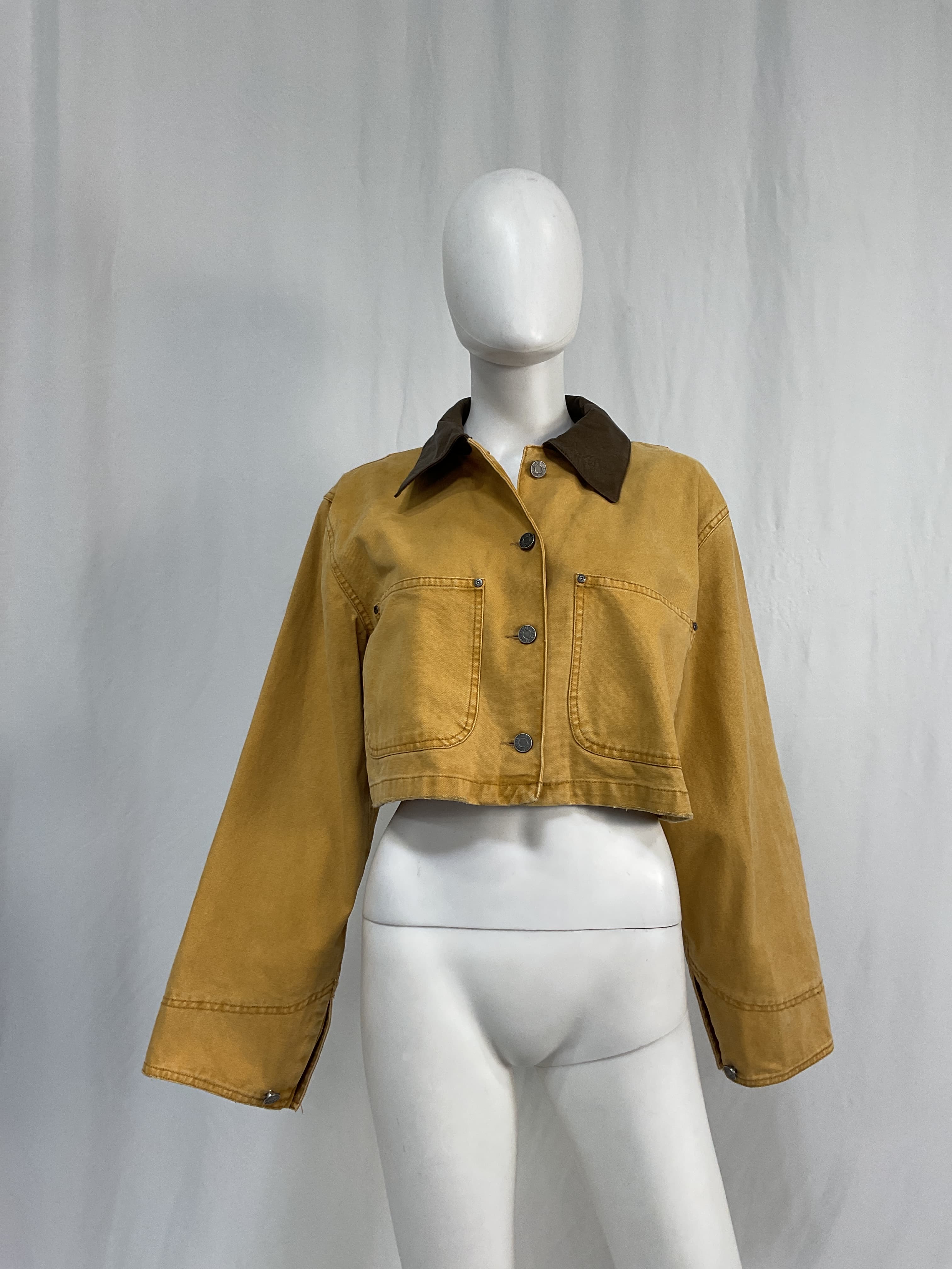 Wrenley Workwear Cropped Jacket - Image 2