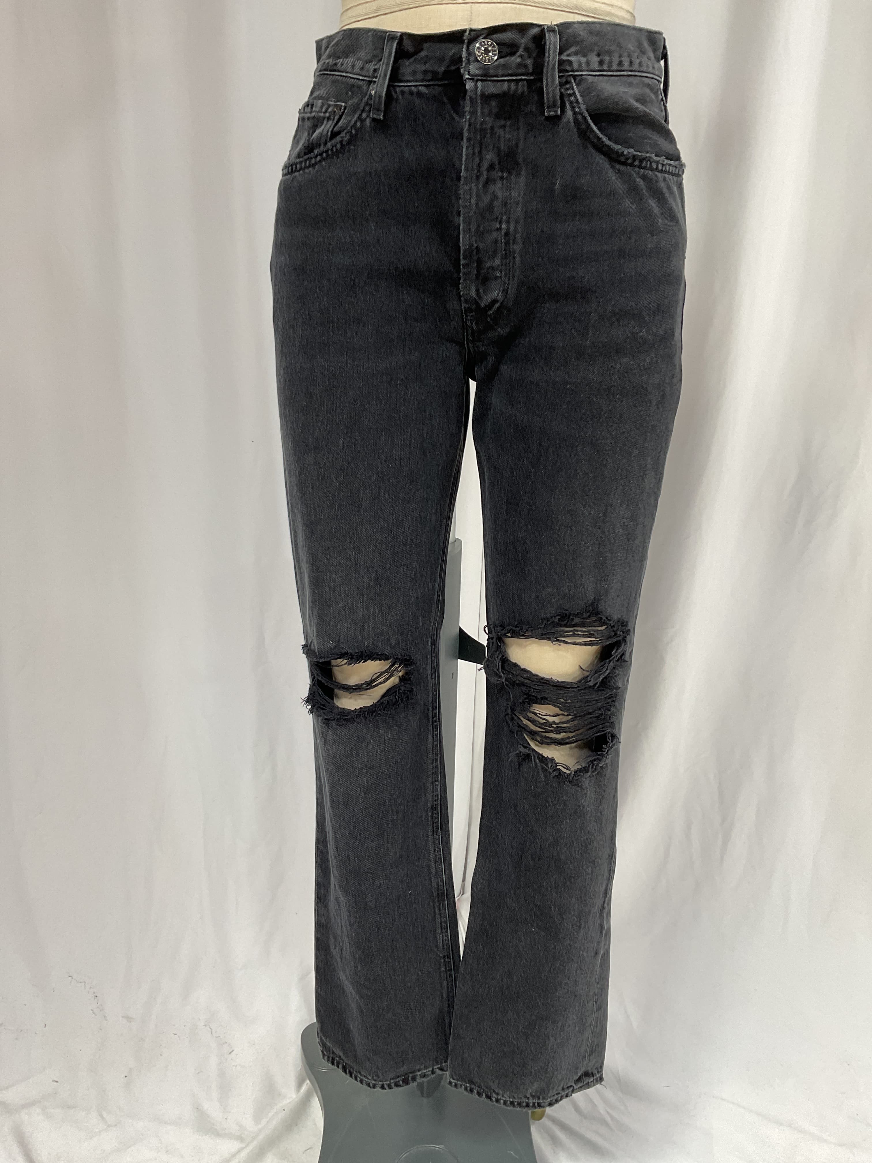 Lana Mid Rise Straight Jeans - Image 3