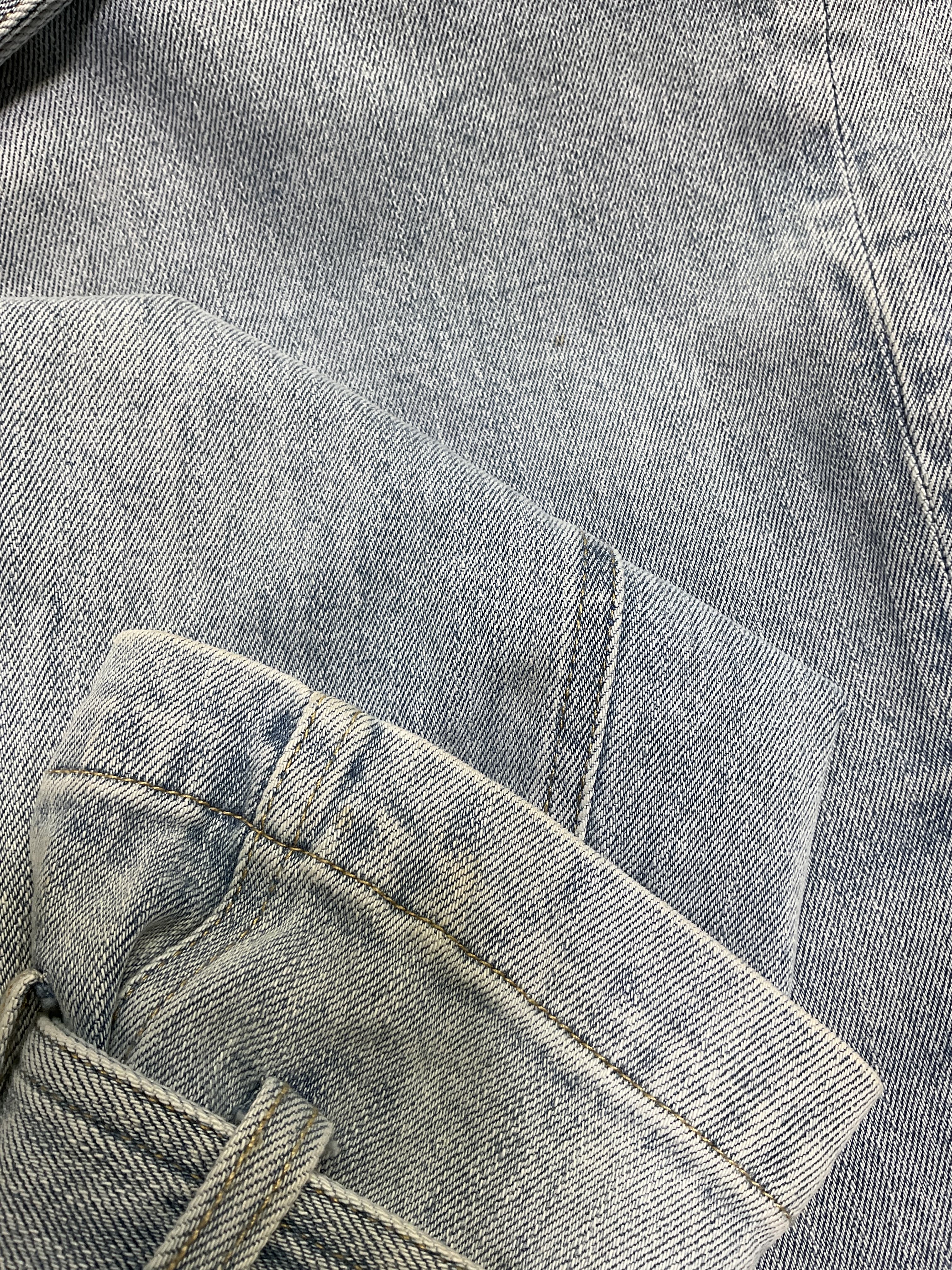Camila Denim Trench Coat - Image 2