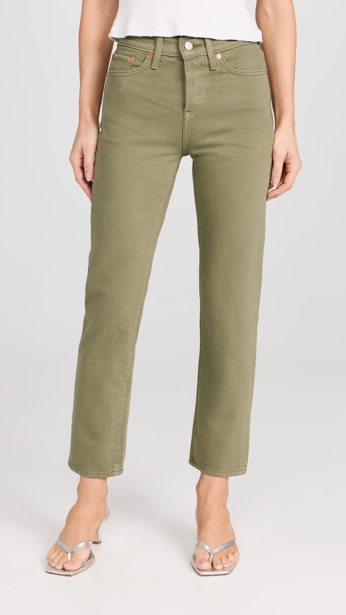 Wedgie Straight Jeans - Image 1