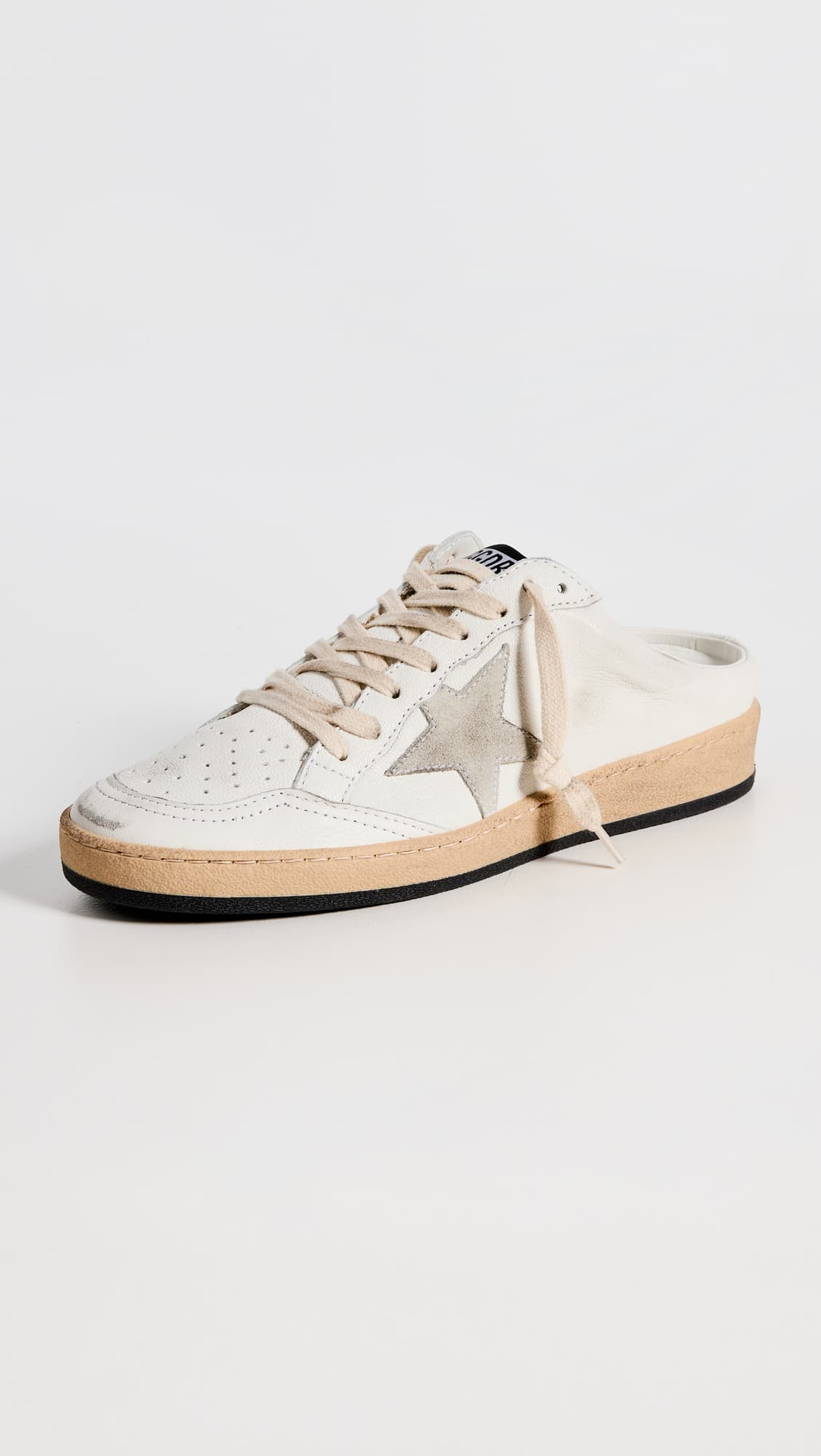 Ballstar Sabot Nappa Upper Suede Star Mule Sneakers - Image 1