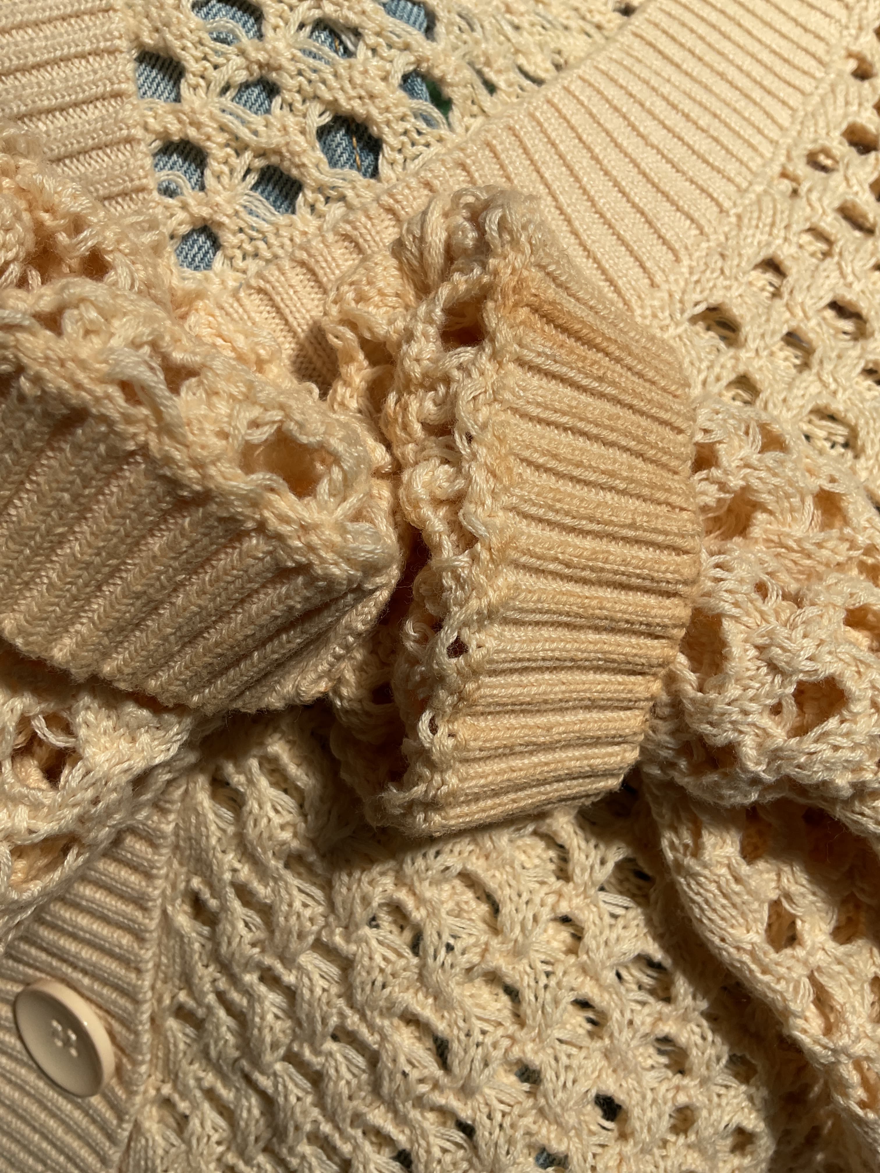 Abi Open Knit Cardigan - Image 2