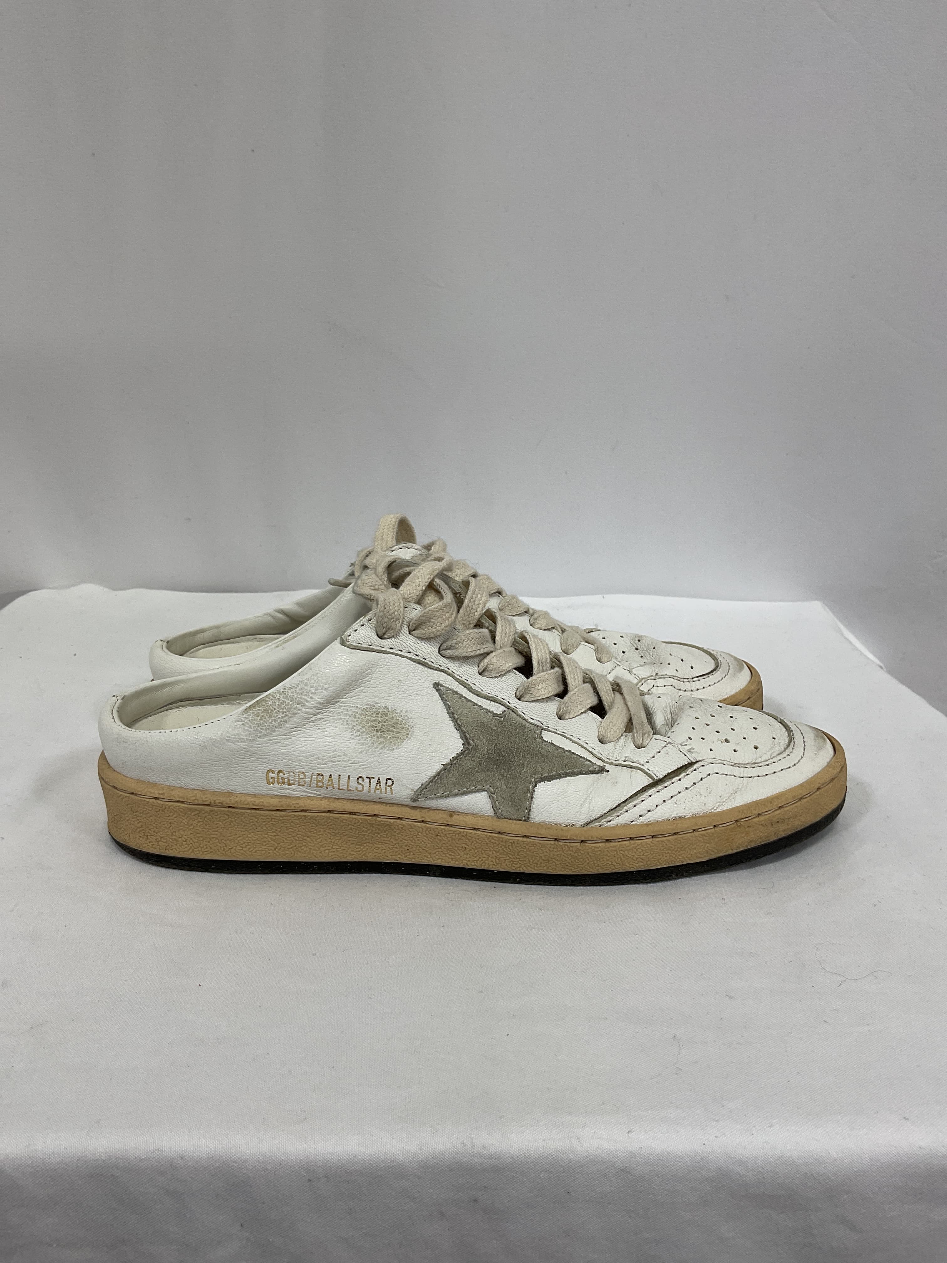 Ballstar Sabot Nappa Upper Suede Star Mule Sneakers - Image 4