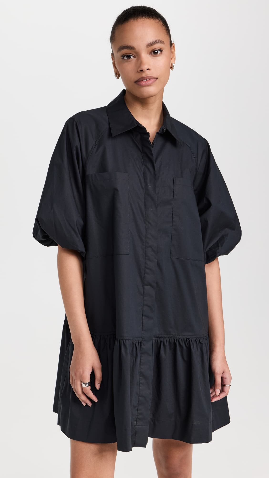 Crissy Cotton Poplin Dress - Image 1