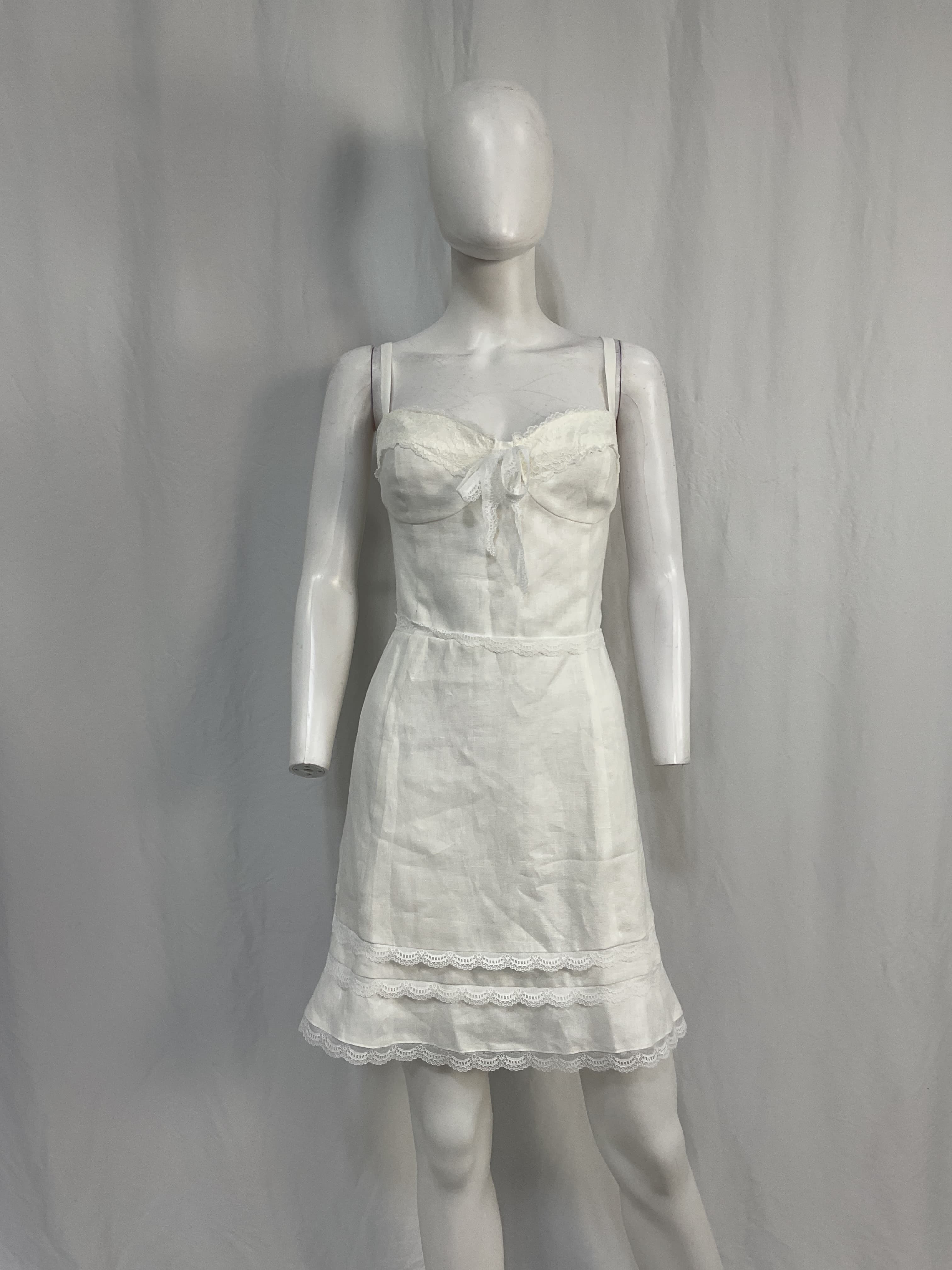Arya Linen Dress - Image 3